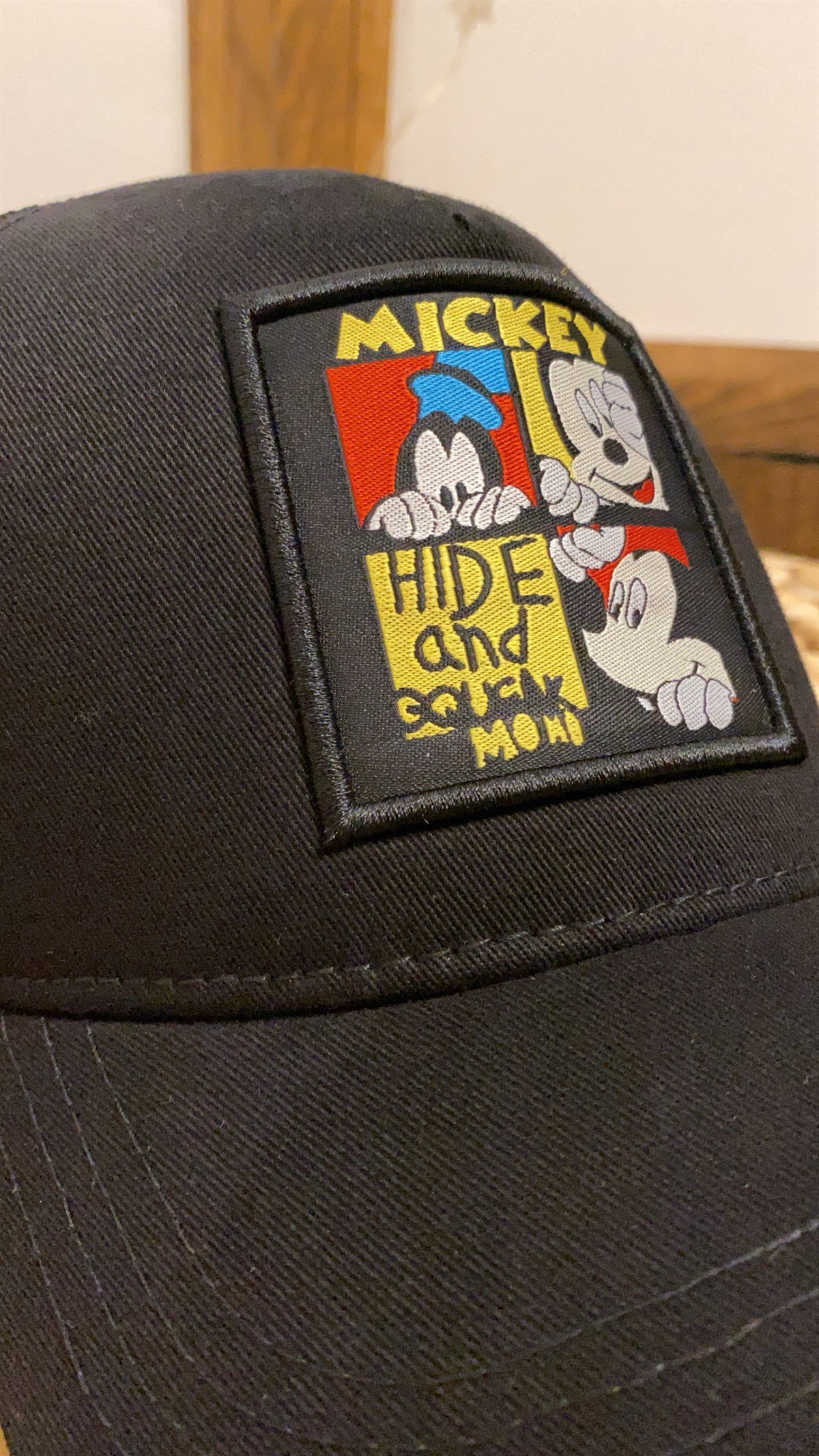Siyah Mickey Şapka