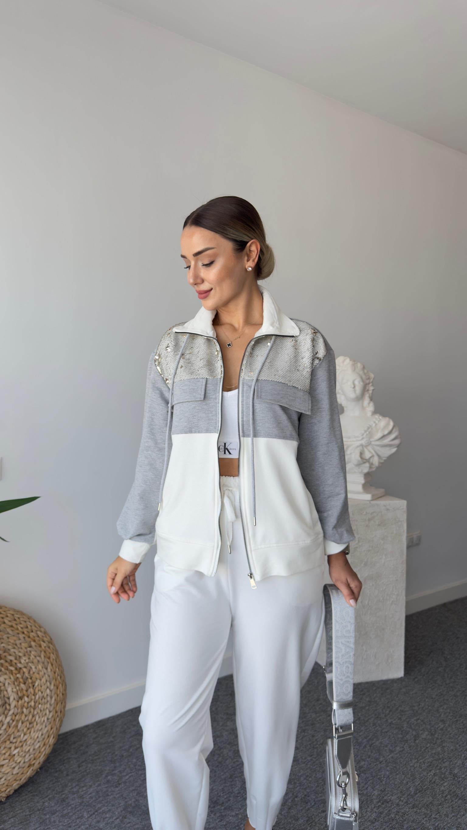 Orj Model Payet Garnili Sweatshirt