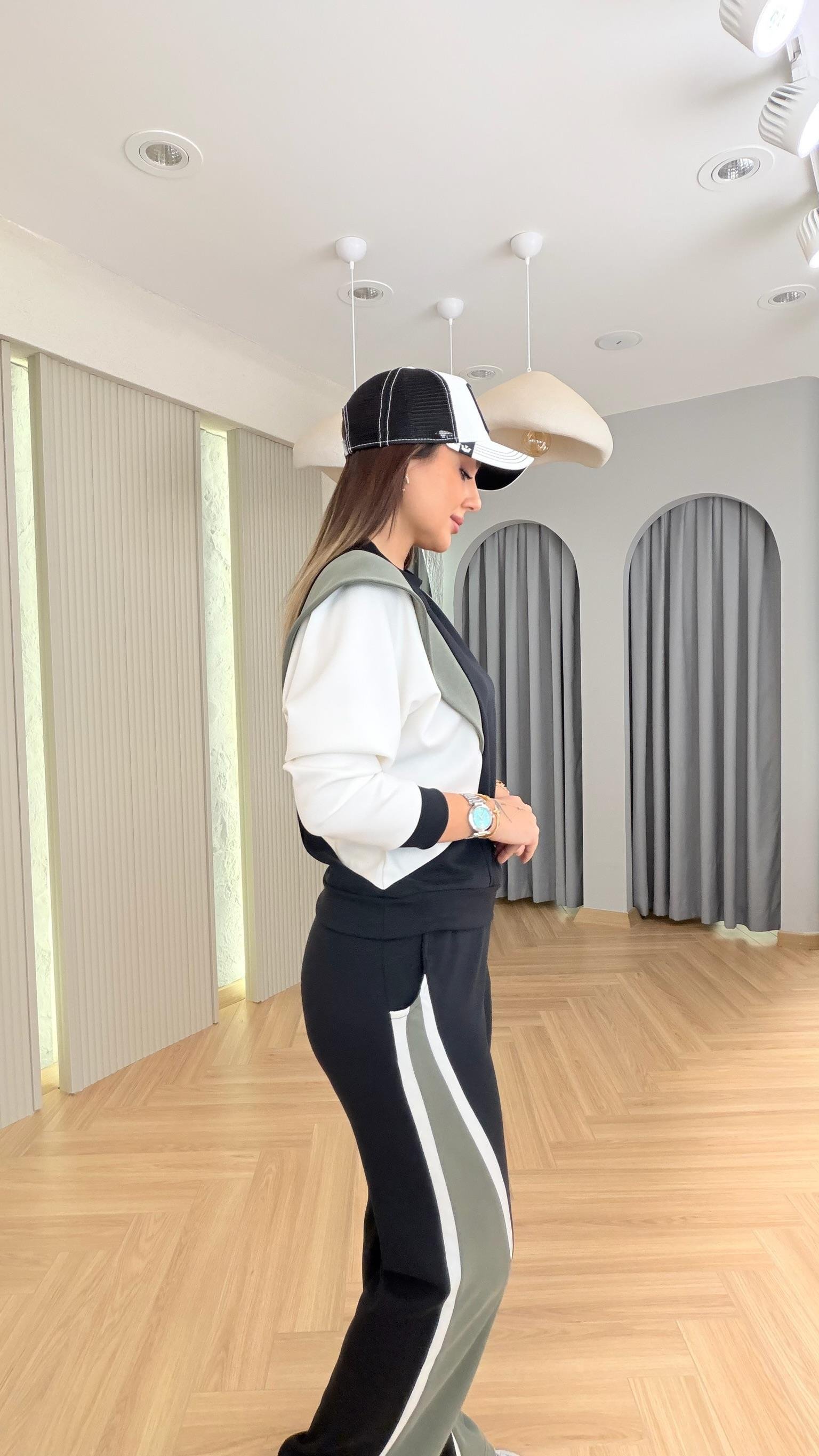 Lafi Haki Renk Geçişli Tasarım Modal Takım
