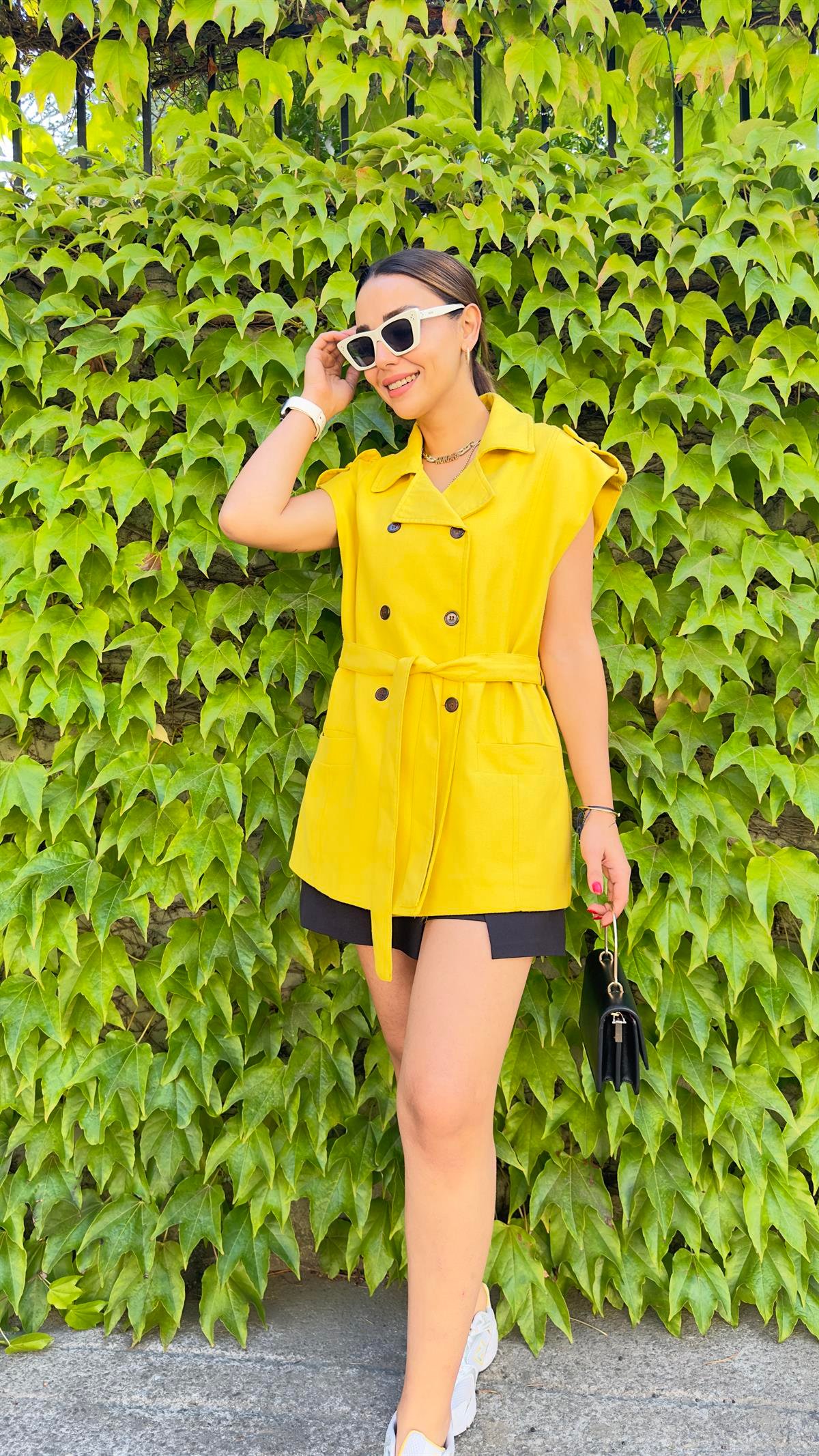 Lein Zra Model Sarı Yelek