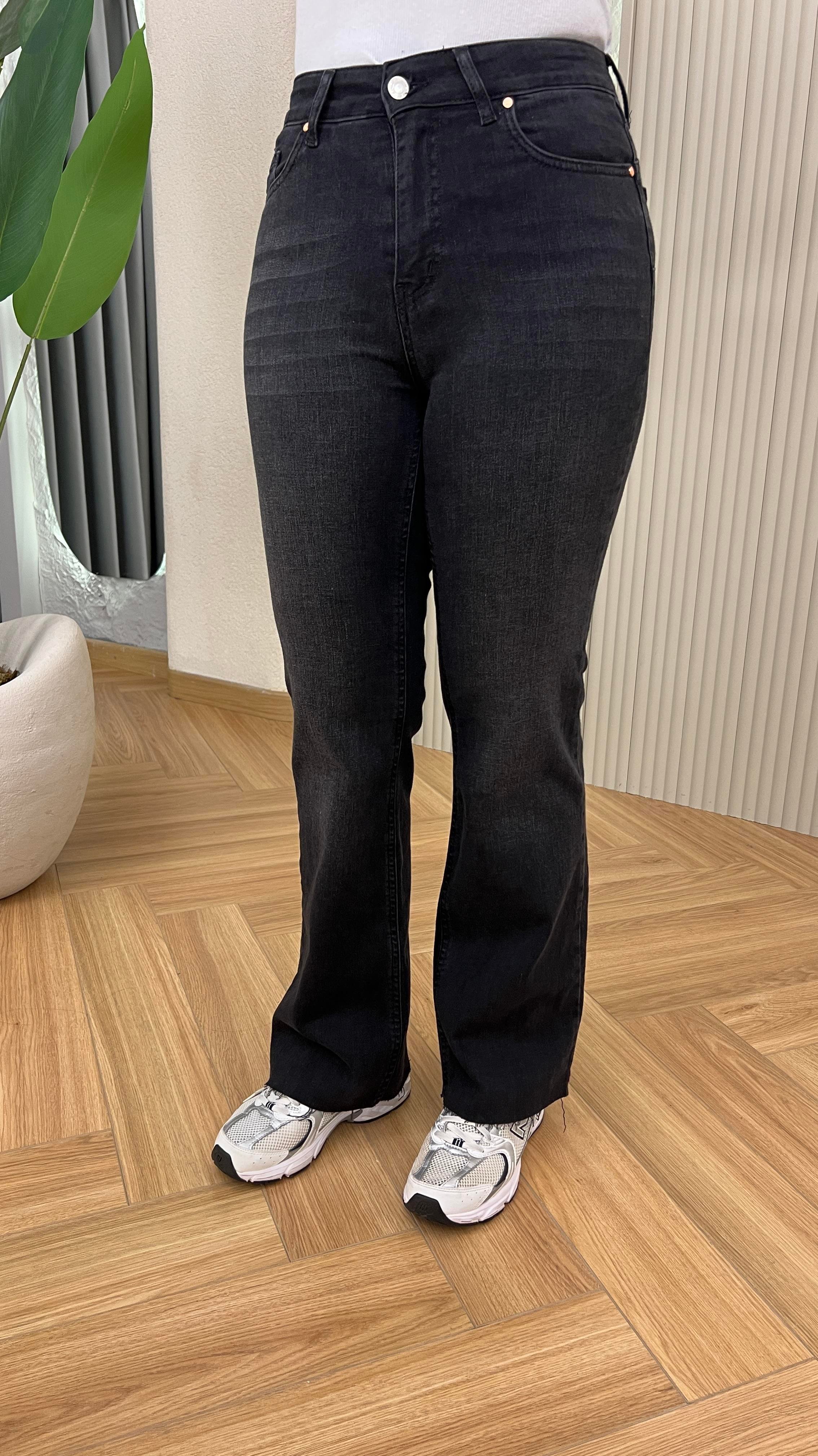 Antrasit Push Up Etkili Jean