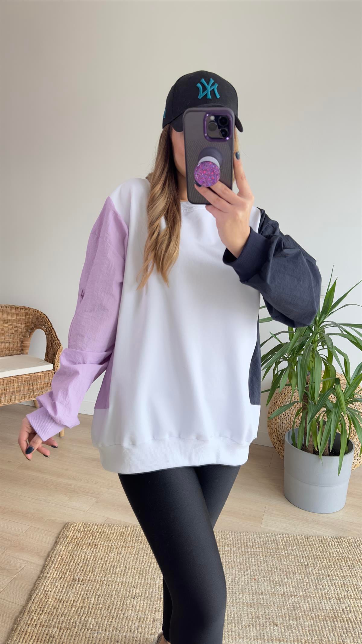 Marka Model Paraşüt Garni Sweat
