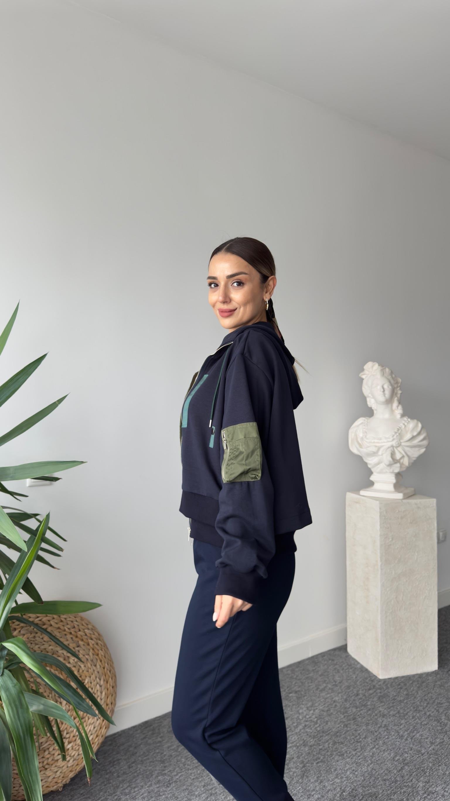 Vanue Marka Model Tasarım Lacivert Ceket