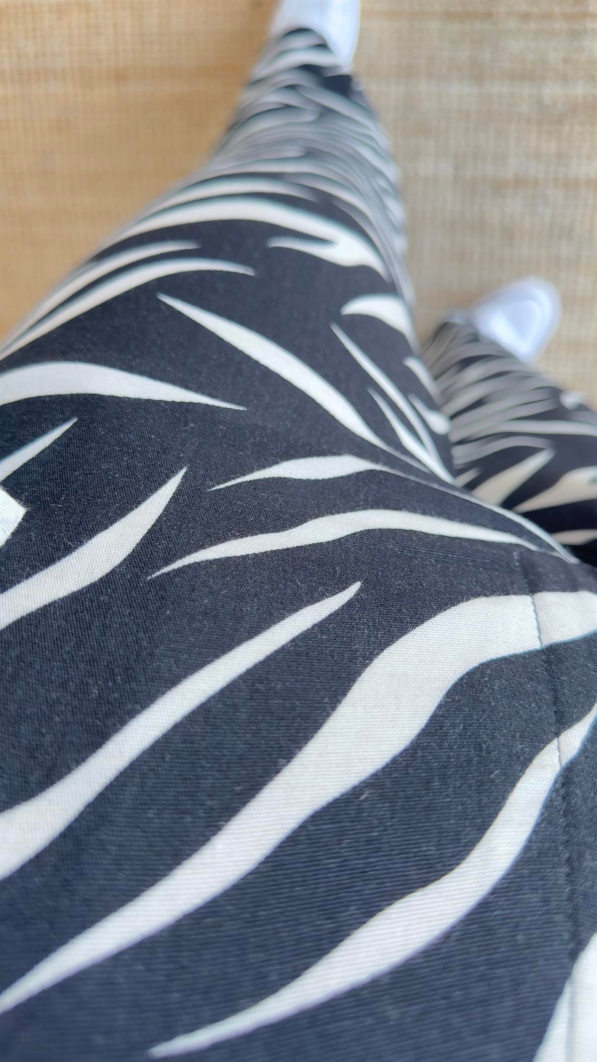 Zebra Desen Ceket Pantolon Takım