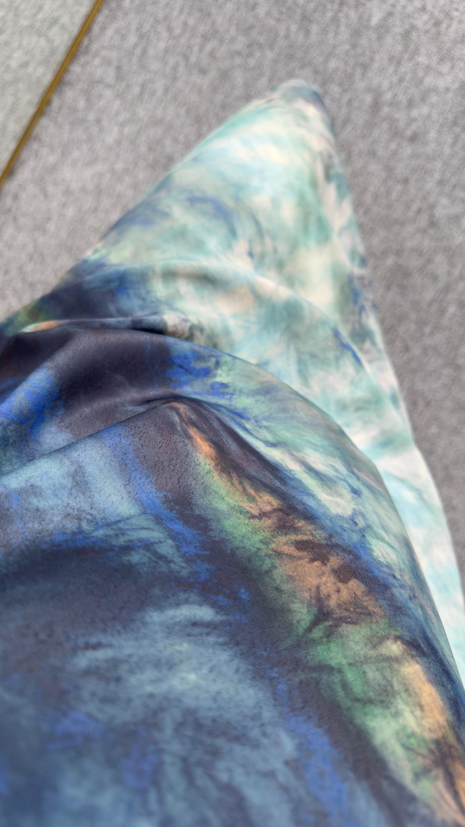 Batik Desen Maroken Elbise 