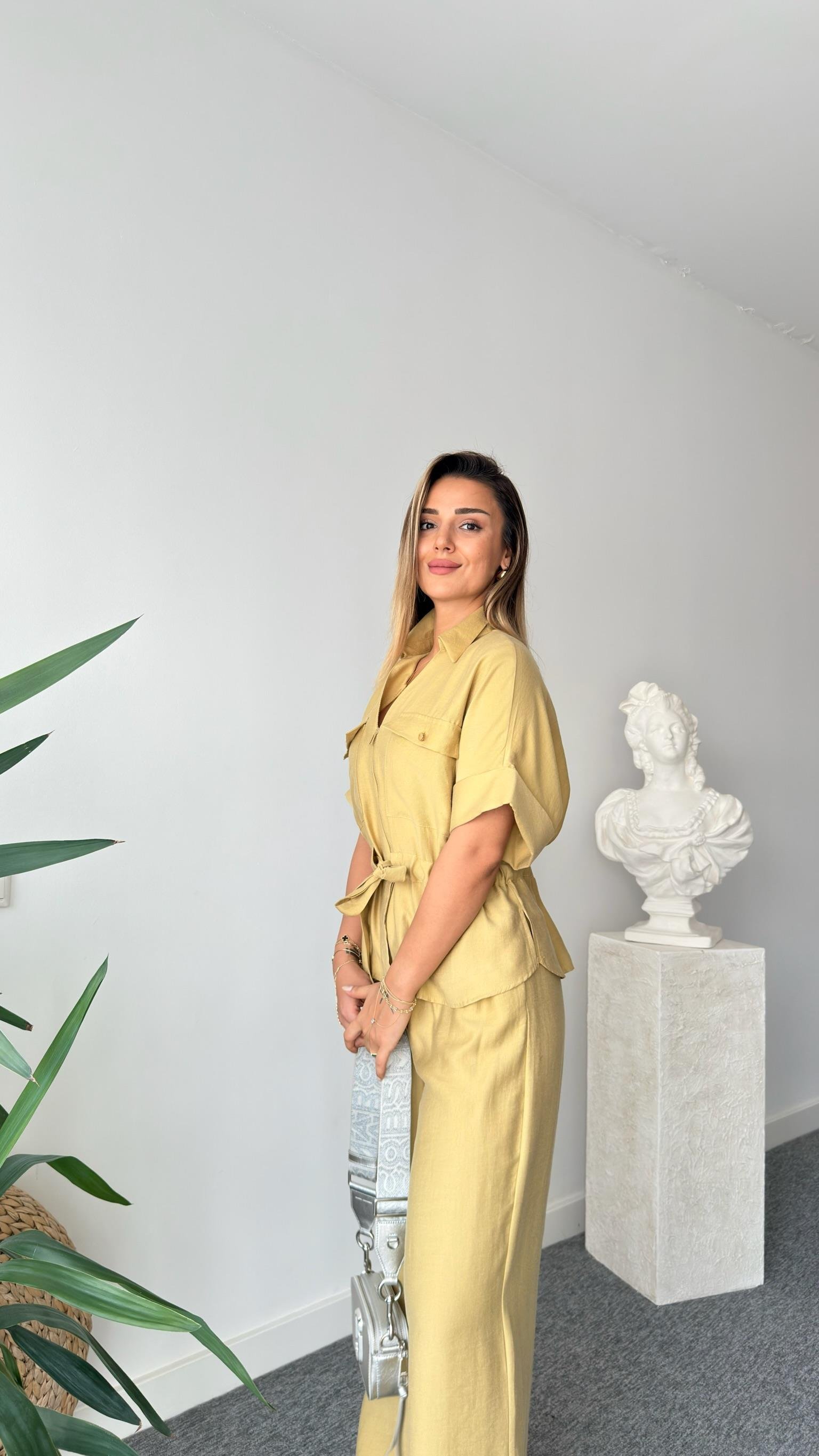 Olive Linna Premium Tensel Takım