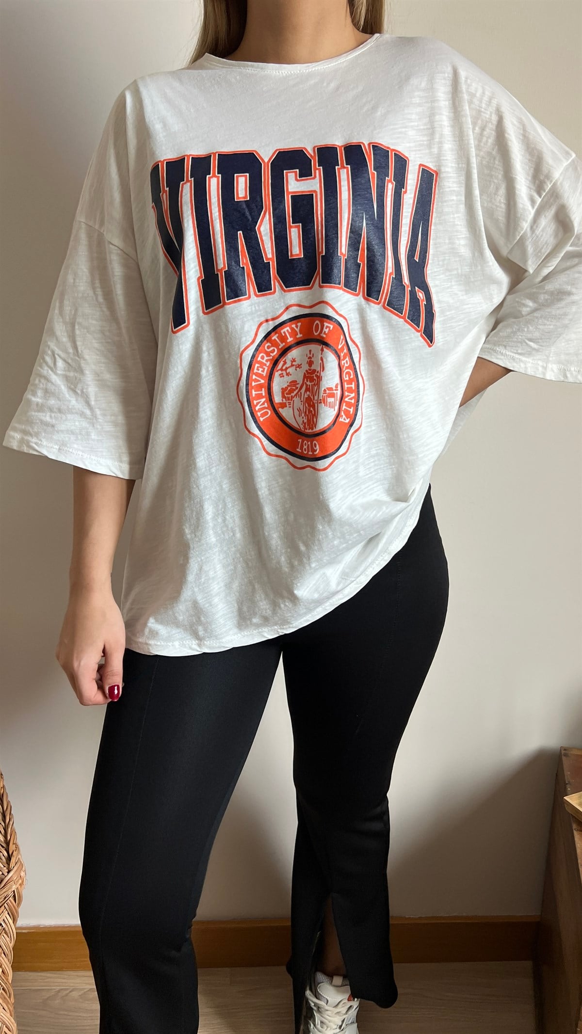 Vırgınıa Baskı Salaş Tshirt