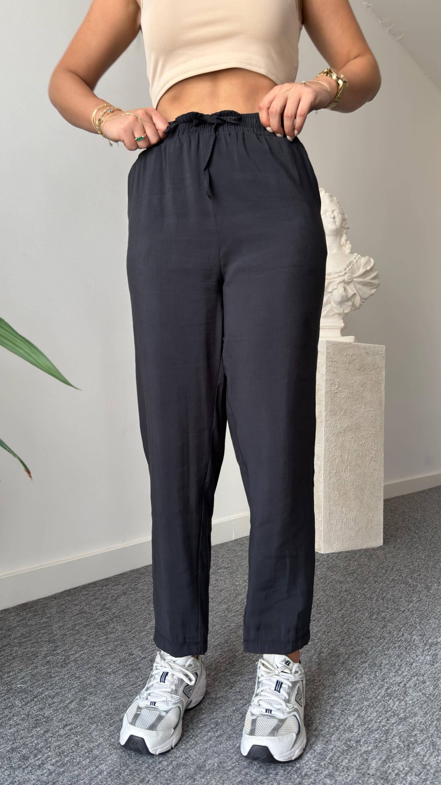 Siyah Stari Kolsuz Tensel Takım