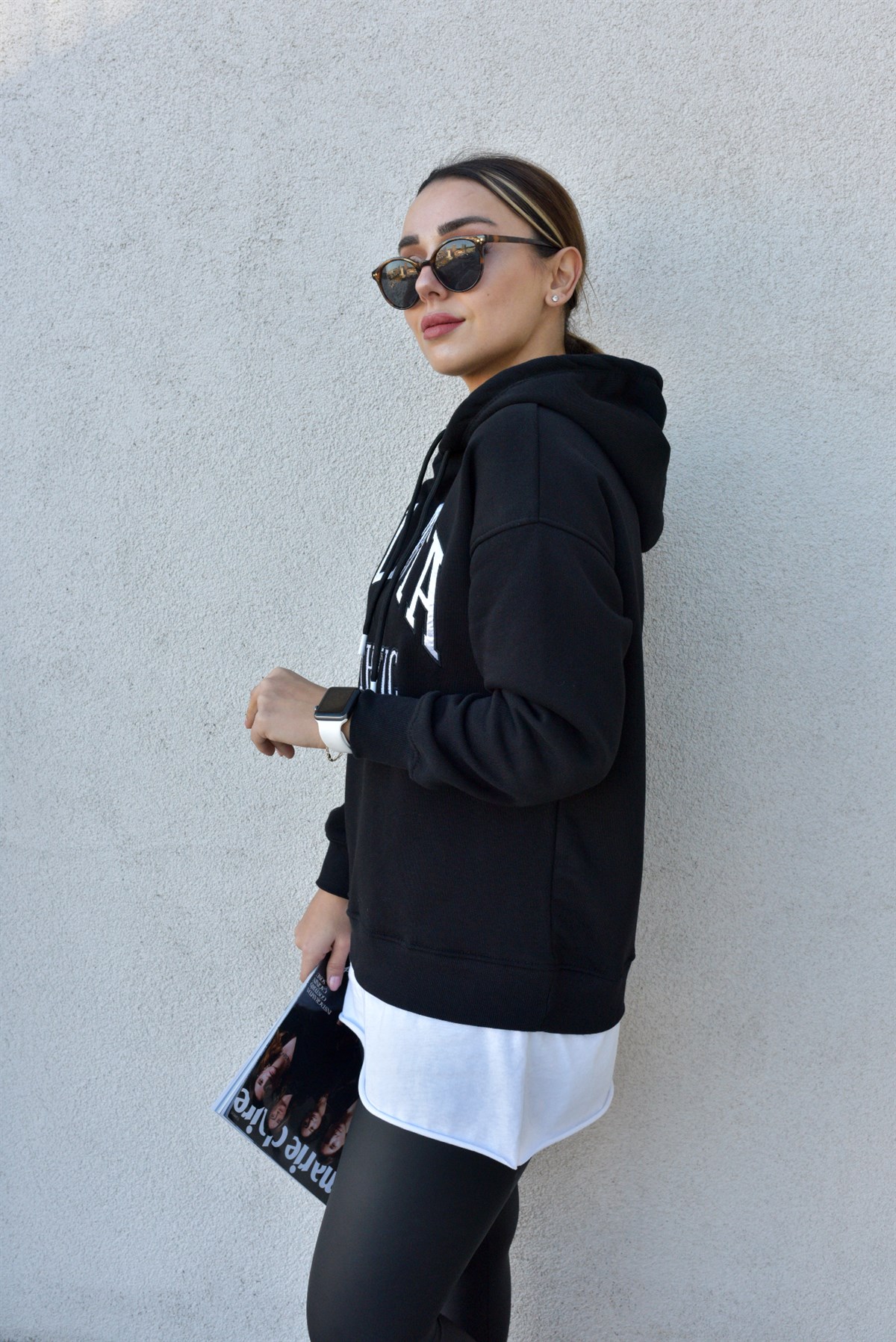 Tshirt Detaylı Atlanta Sweatshirt