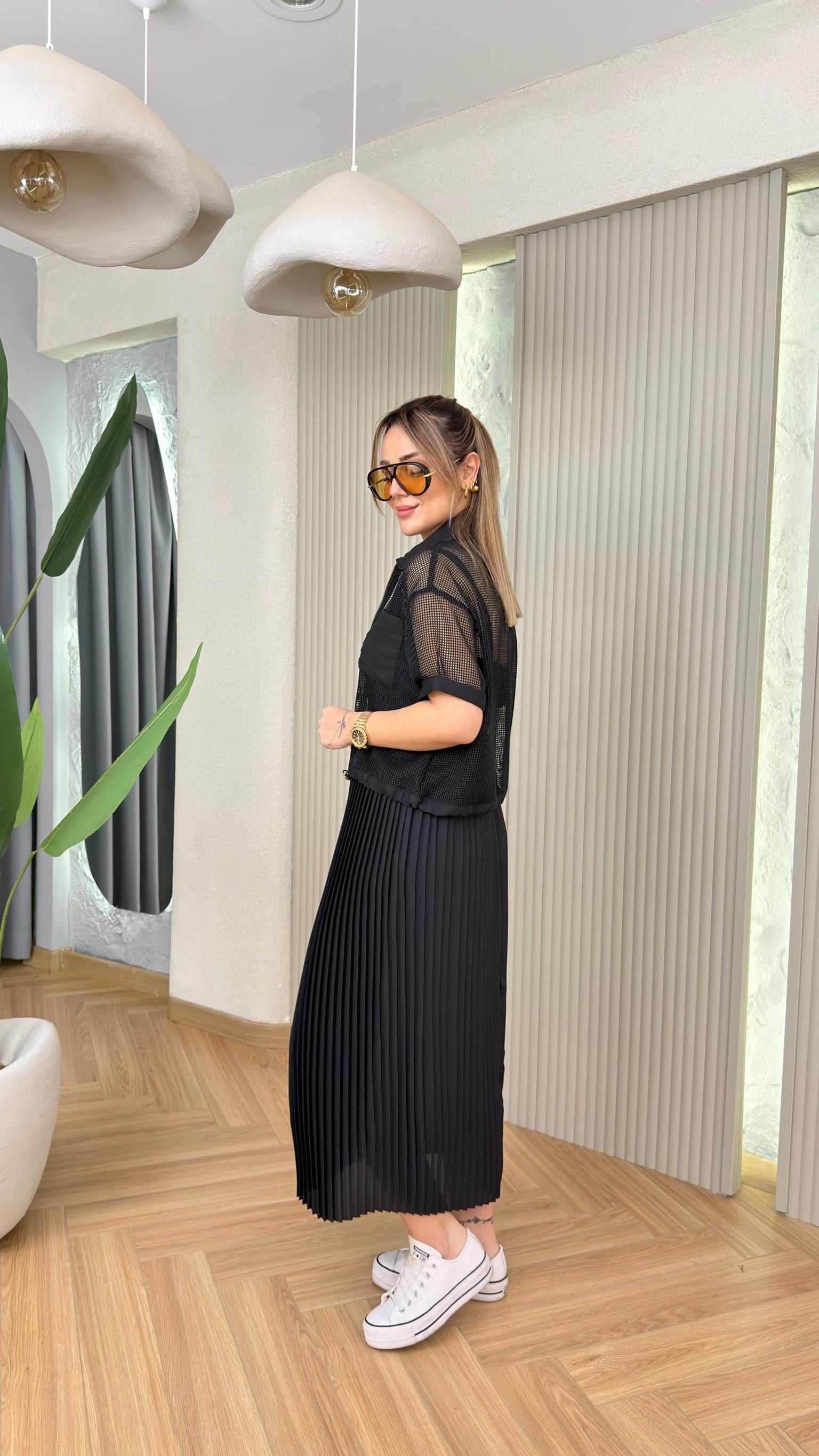 Bales File Ceket Elbise Takım