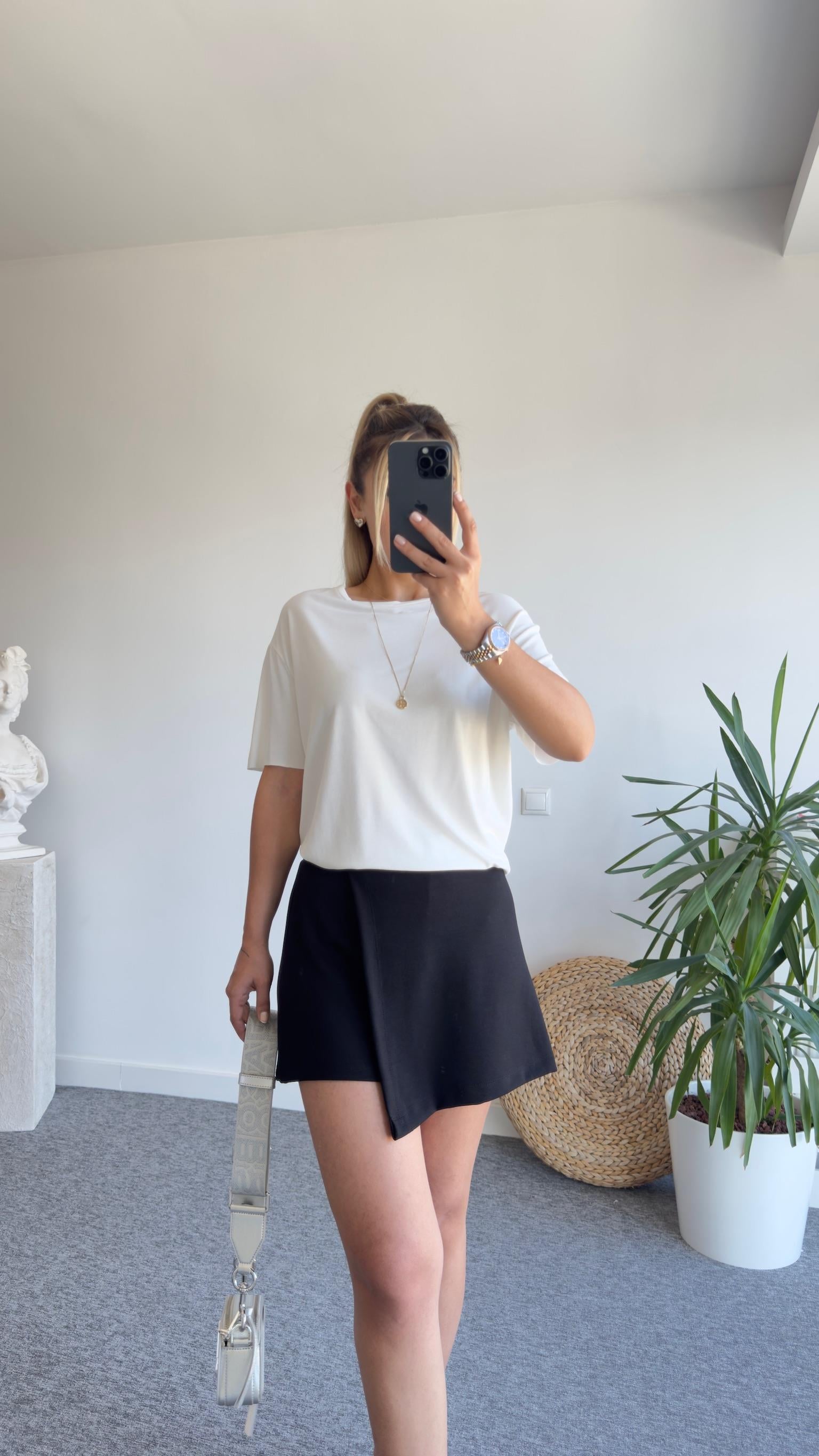Oys Model Modal Şort Etek