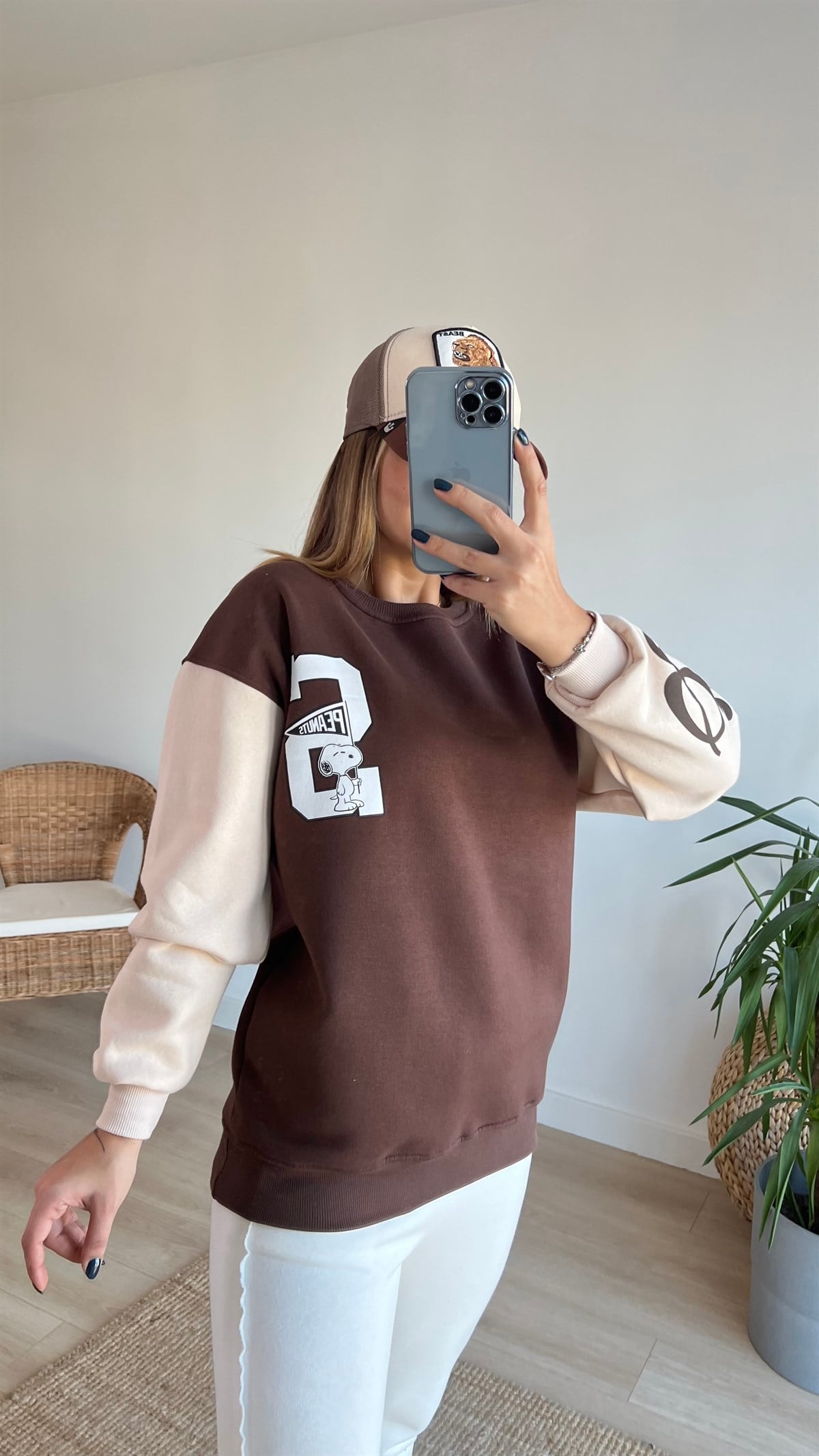 Kahve Peanuts Sweatshirt