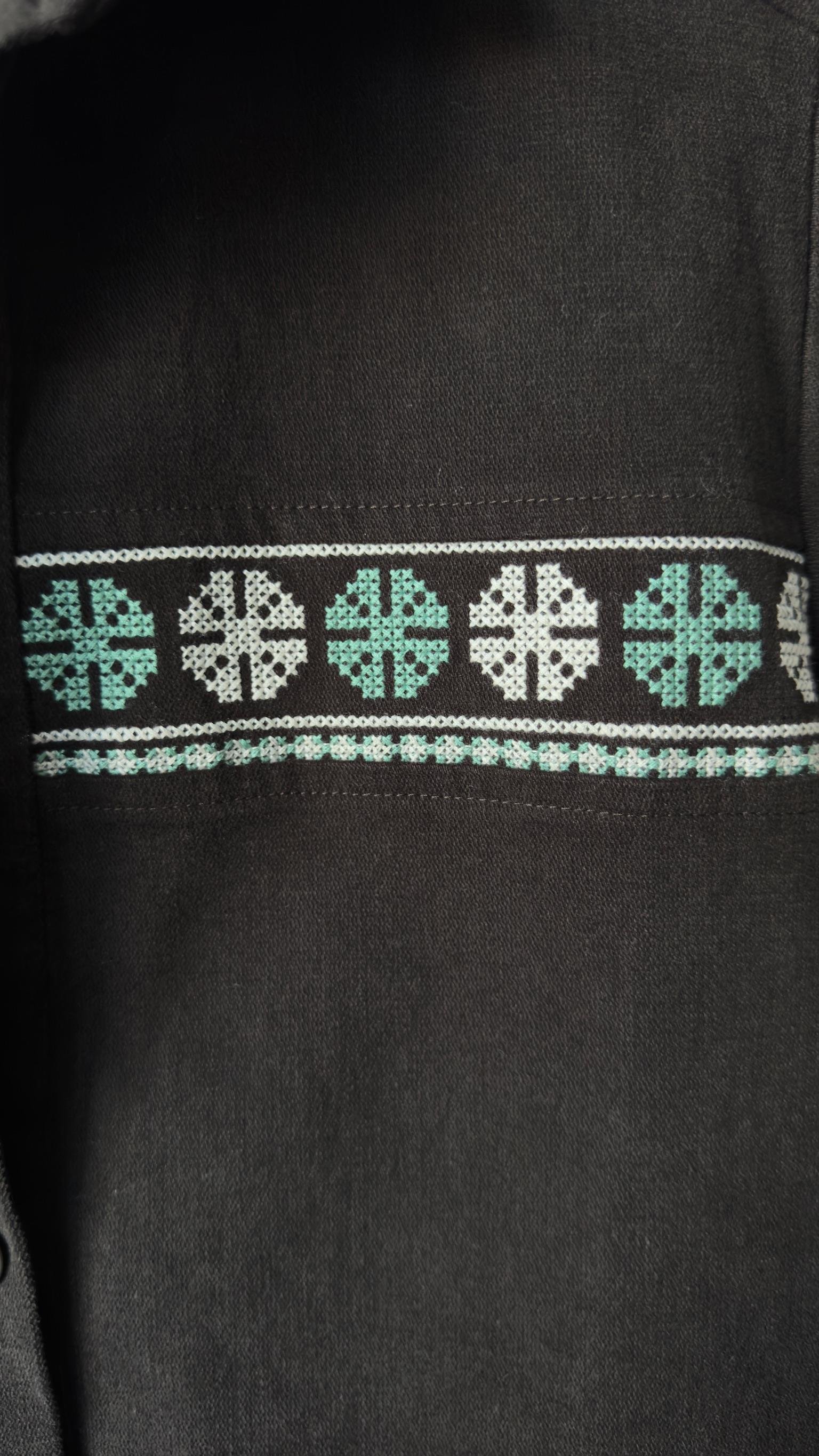 Nakış İşlemeli Gabardin Ceket