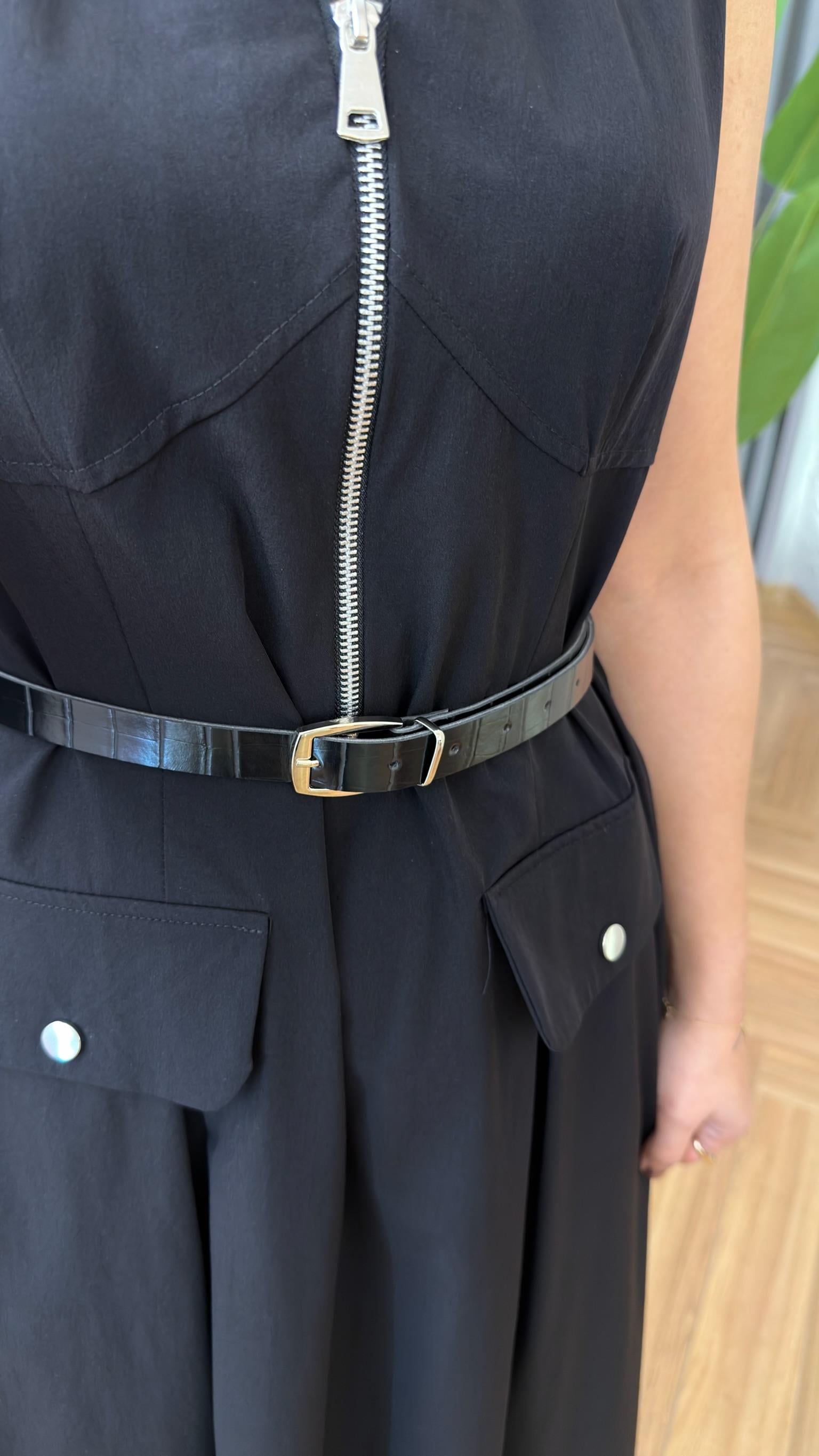 Ntwrk Model Fermuarlı Midi Elbise