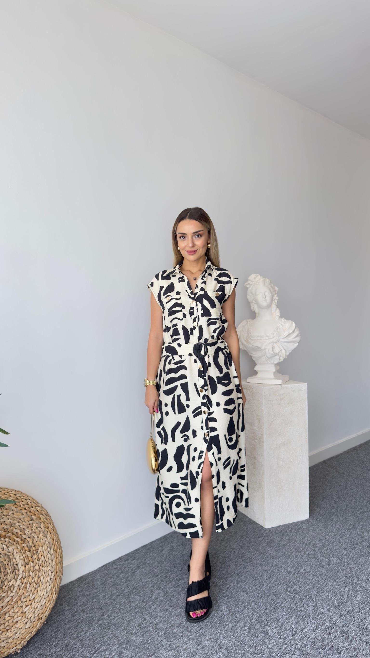 Bradi Zra Model Kemerli Elbise