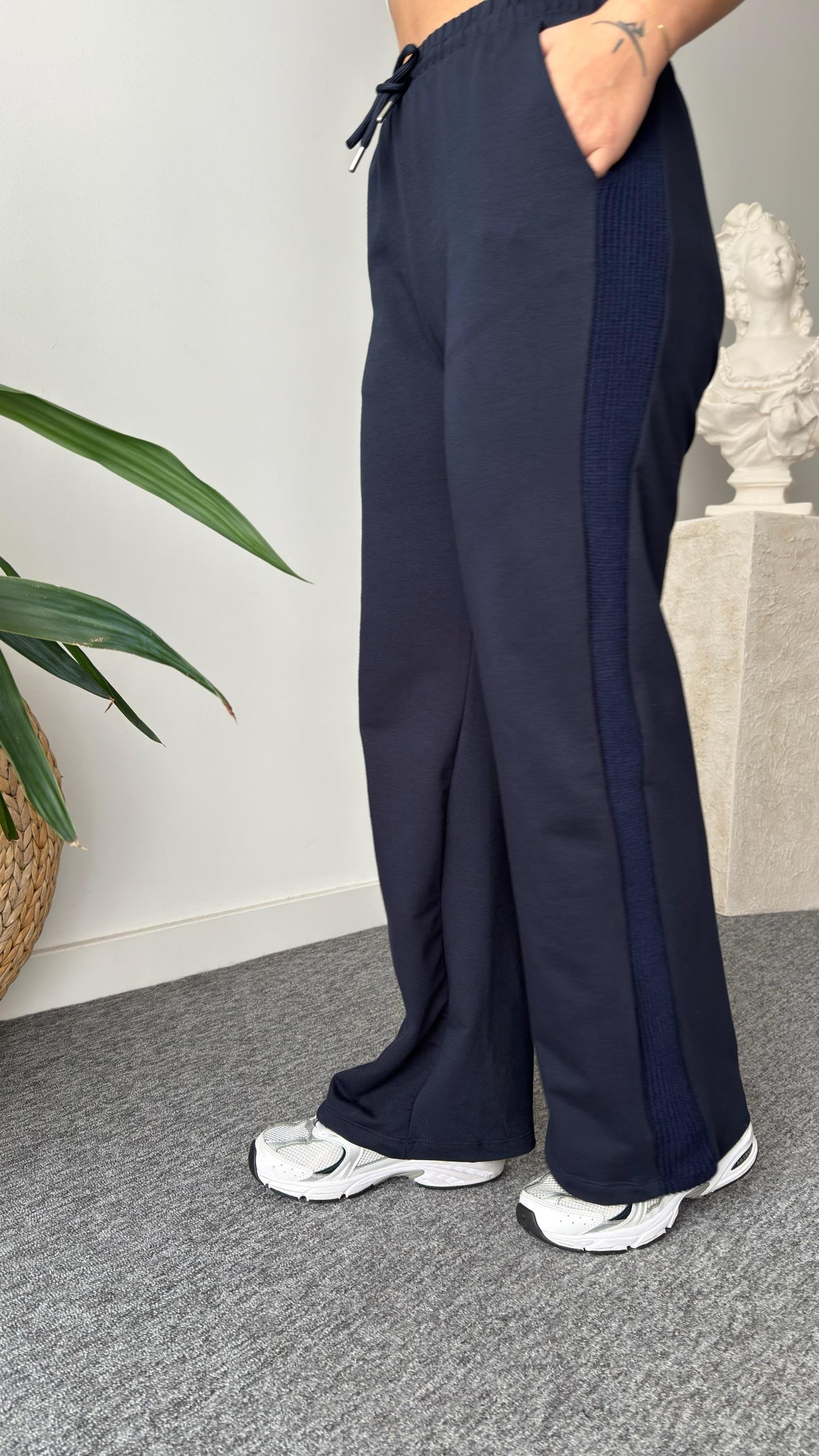 Tws Model Triko Garnili Hırka Pantolon Takım