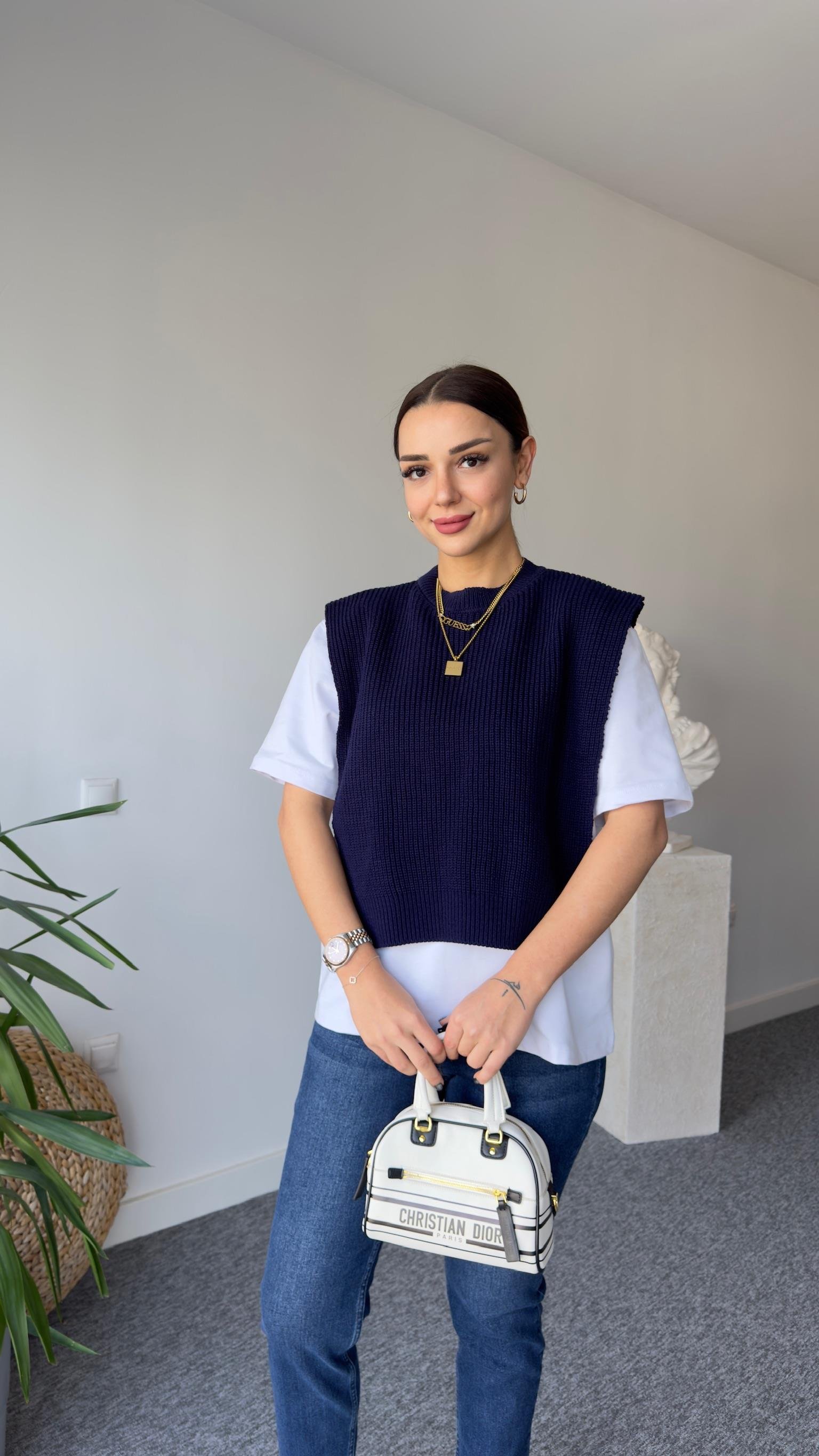 Zra Model Süveter Detaylı Bluz