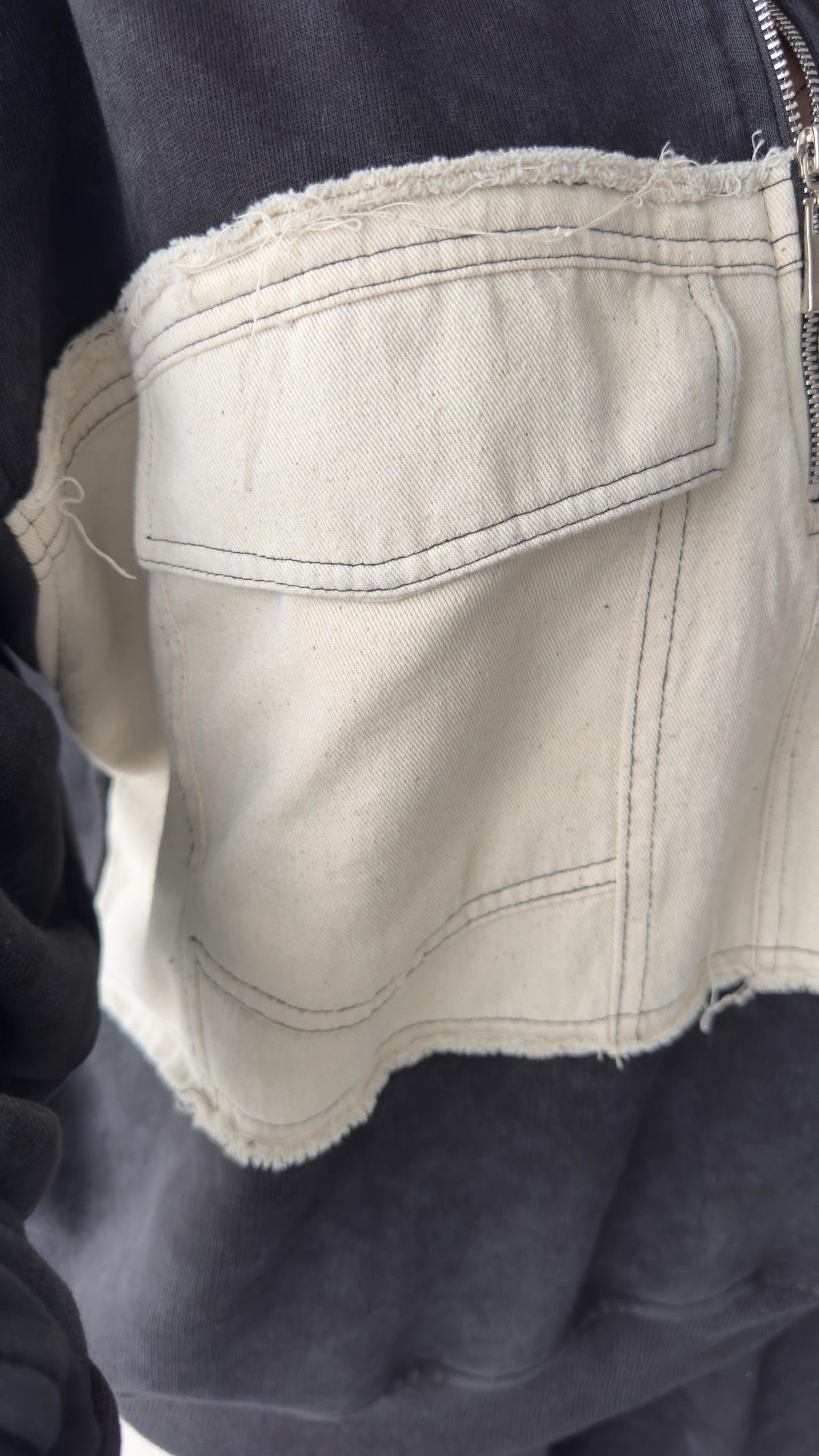 Gabardin Garnili Antrasit Eşofman Takımı