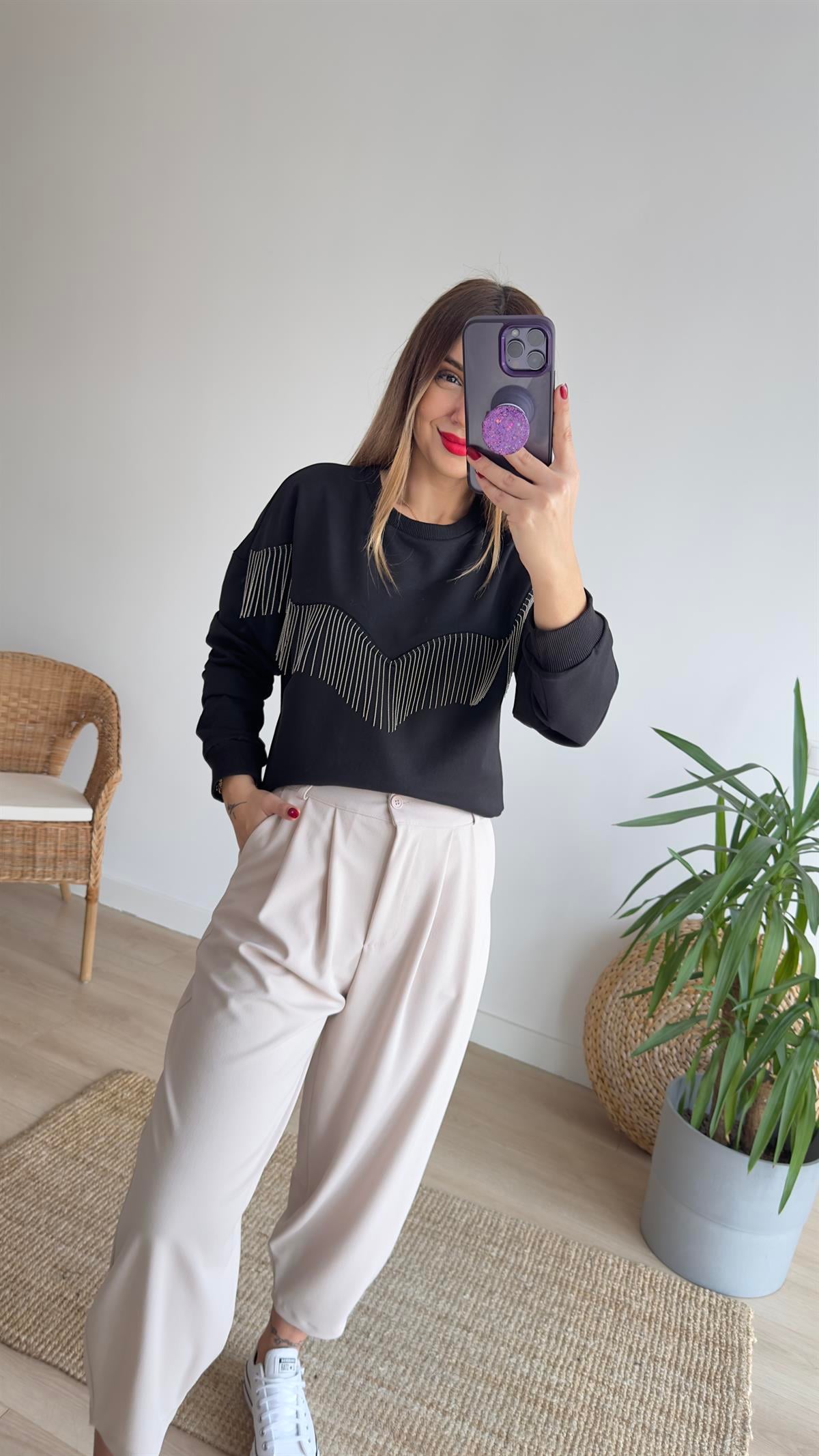 Marka Model Zincirli Sweat