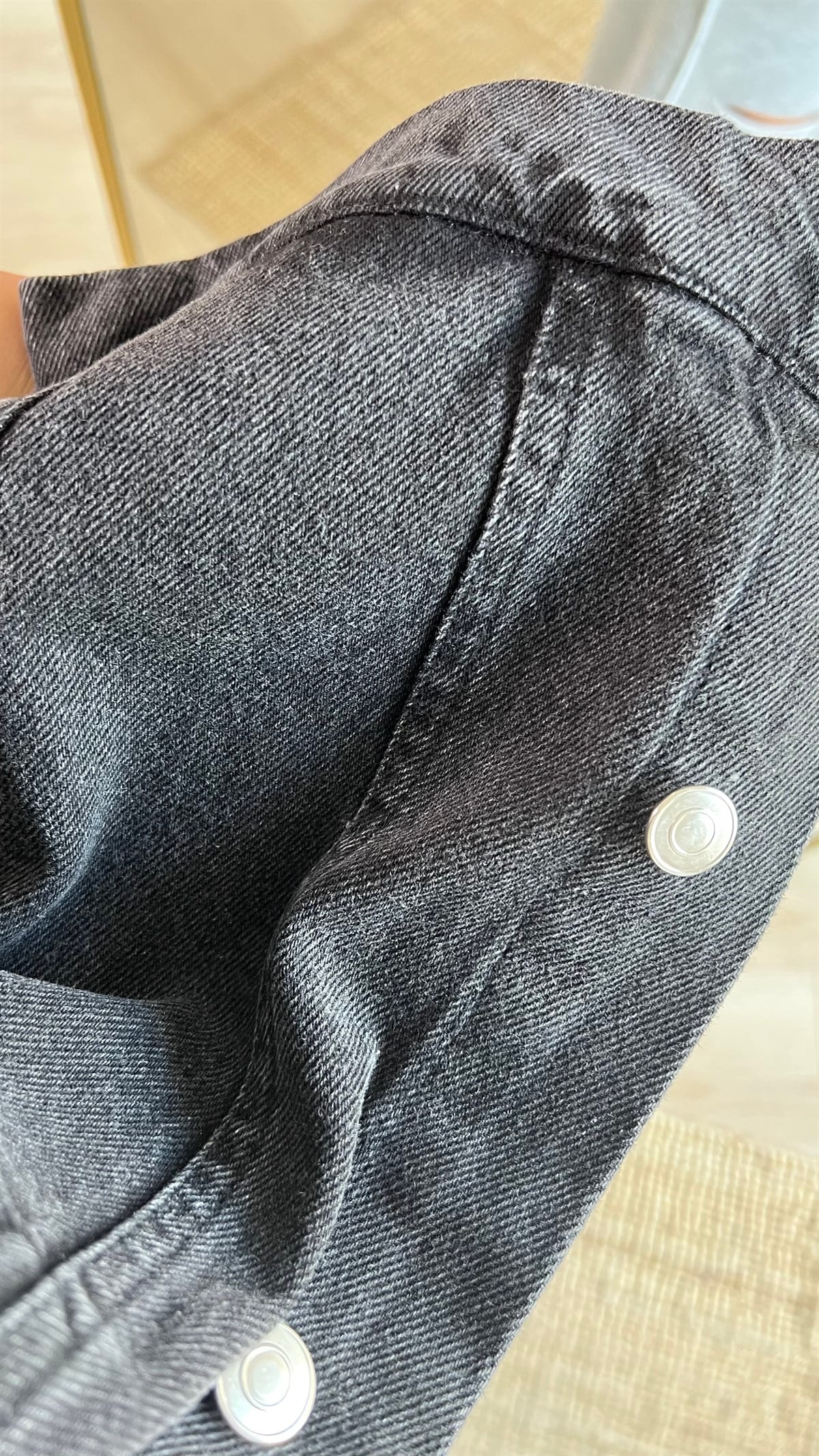 Marka Model Antrasit Denim Yelek