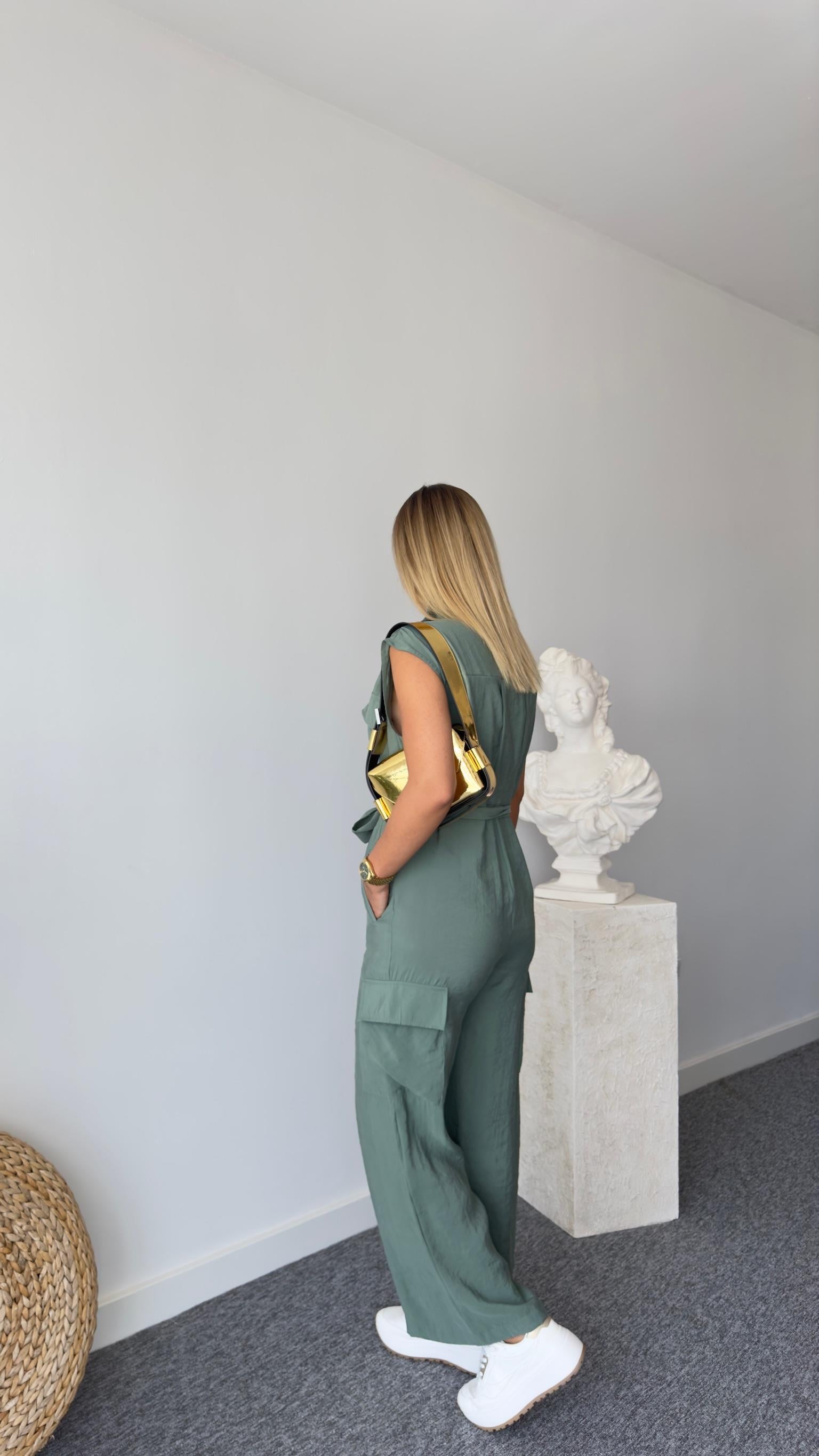 Enor Orj Marka Yeşil Tulum 