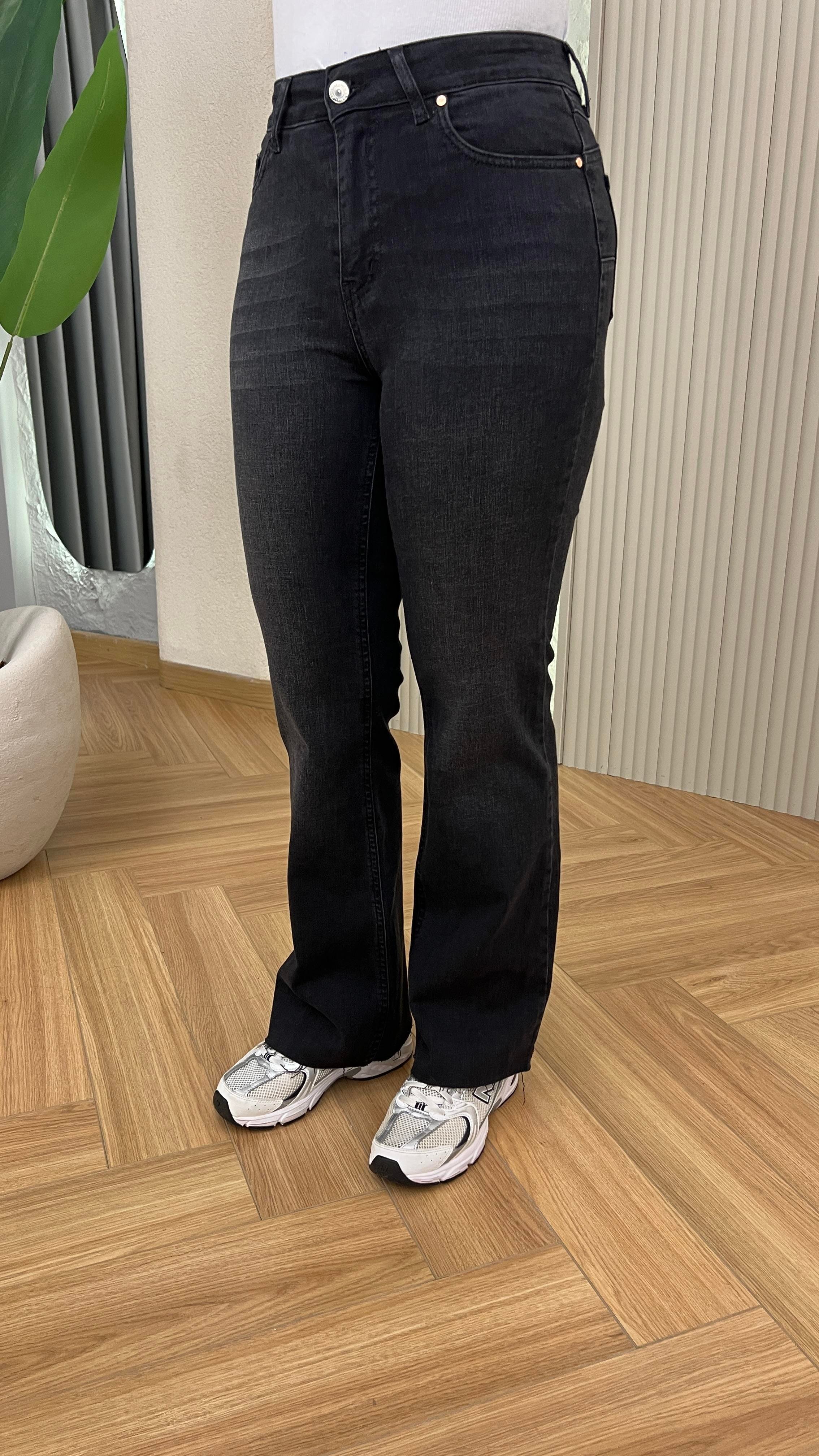 Antrasit Push Up Etkili Jean