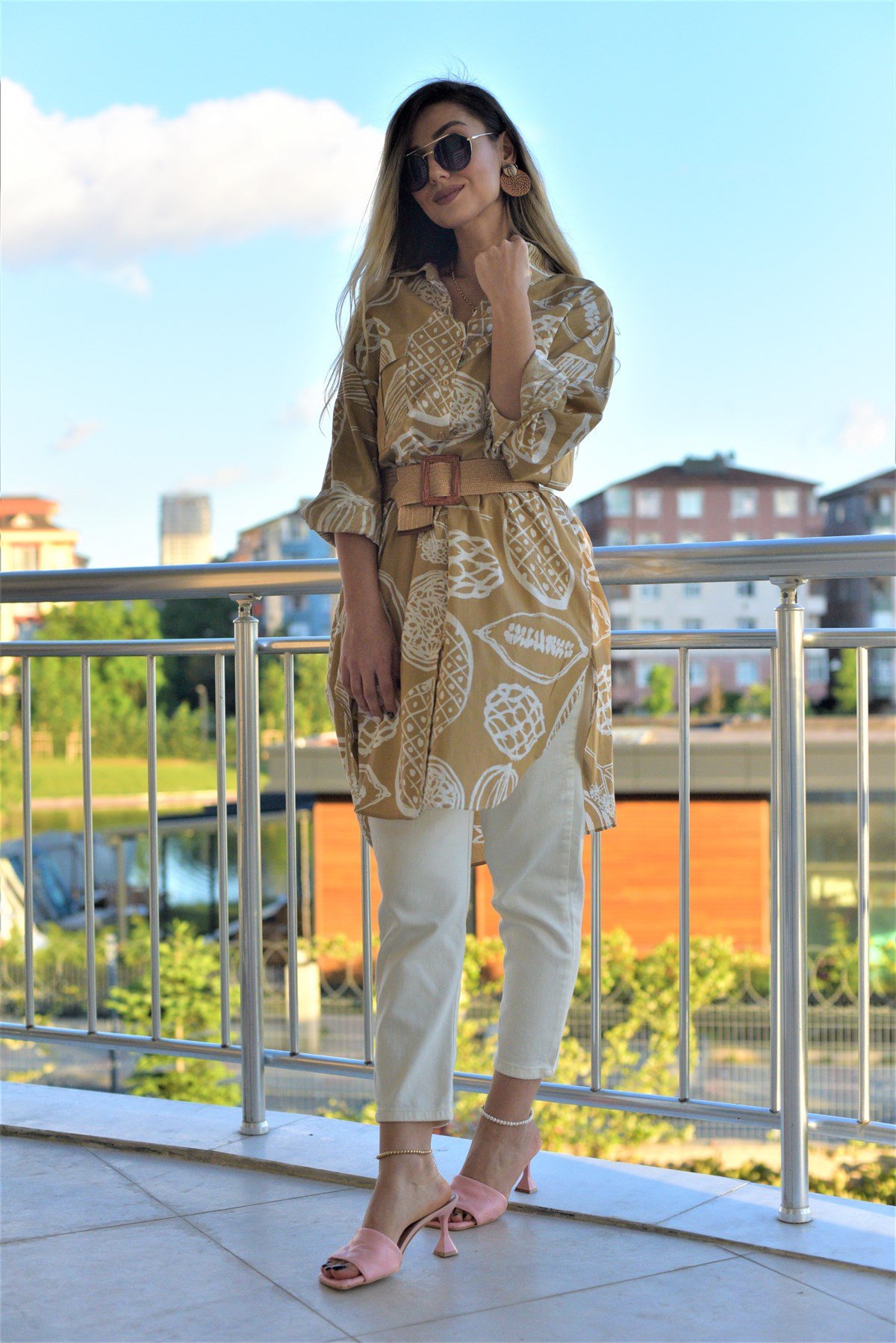 Desenli Tunik