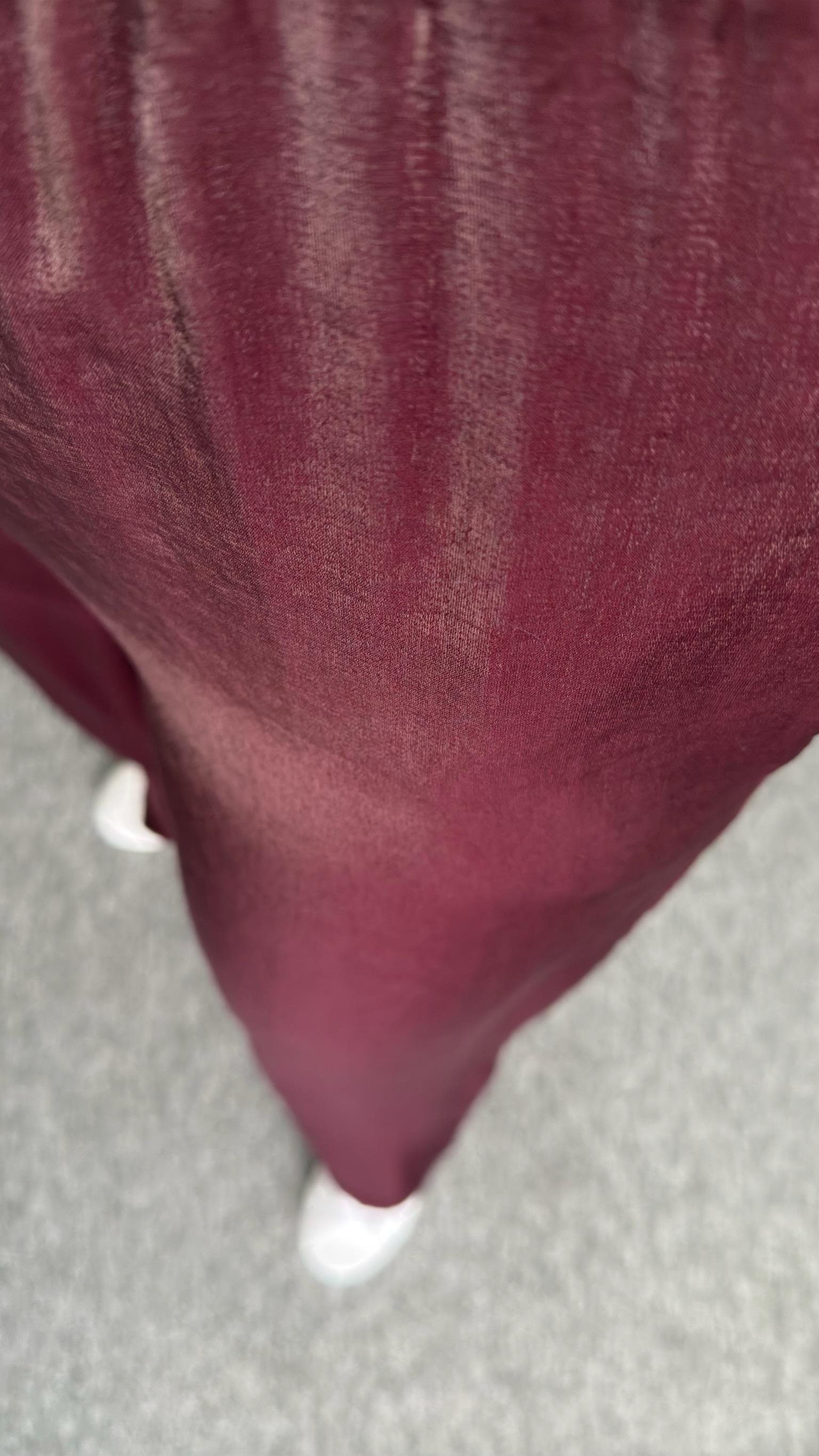 Bordo Vuaye Cep Detaylı Takım