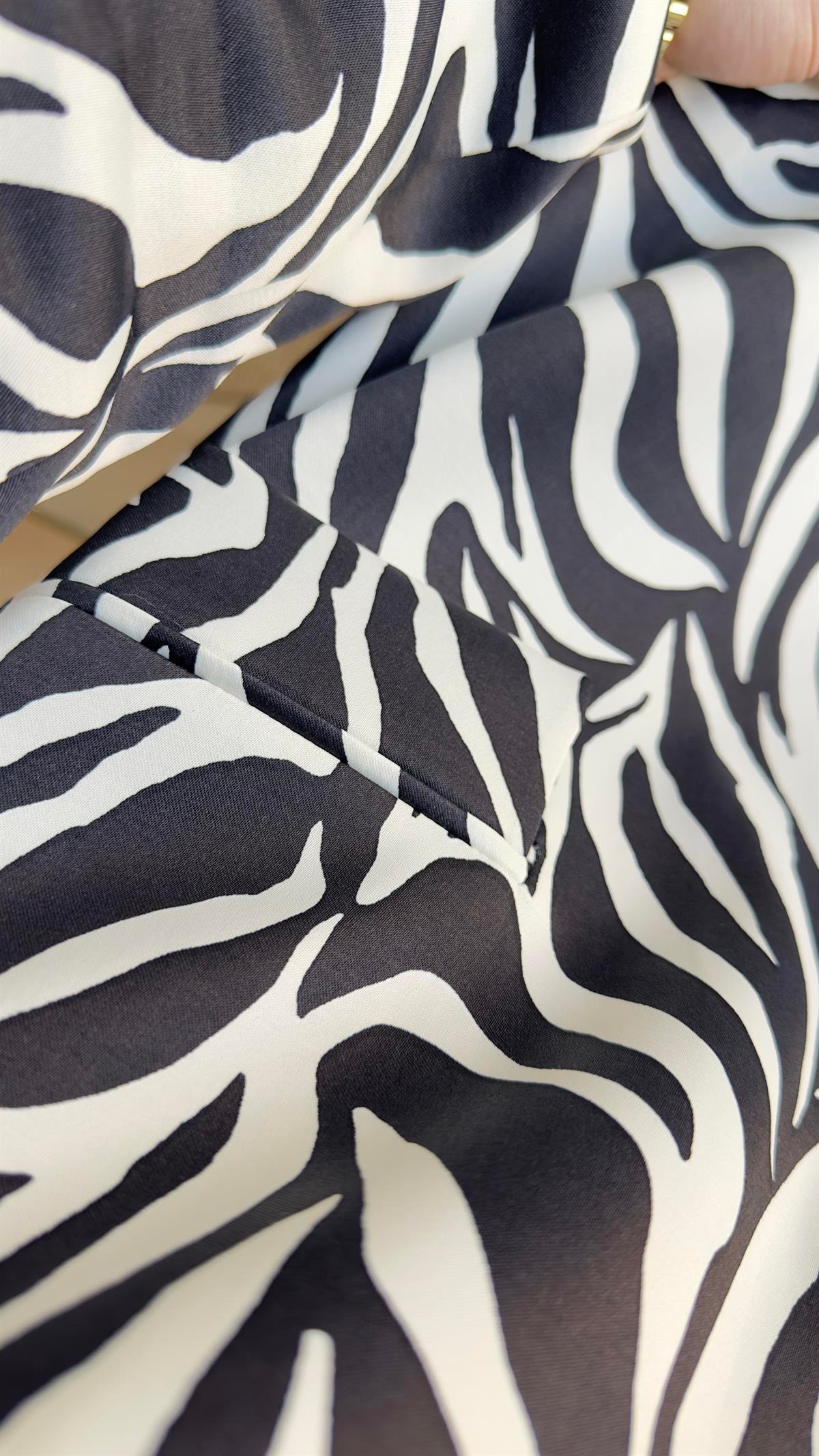 Marka Model Zebra Saten Ceket