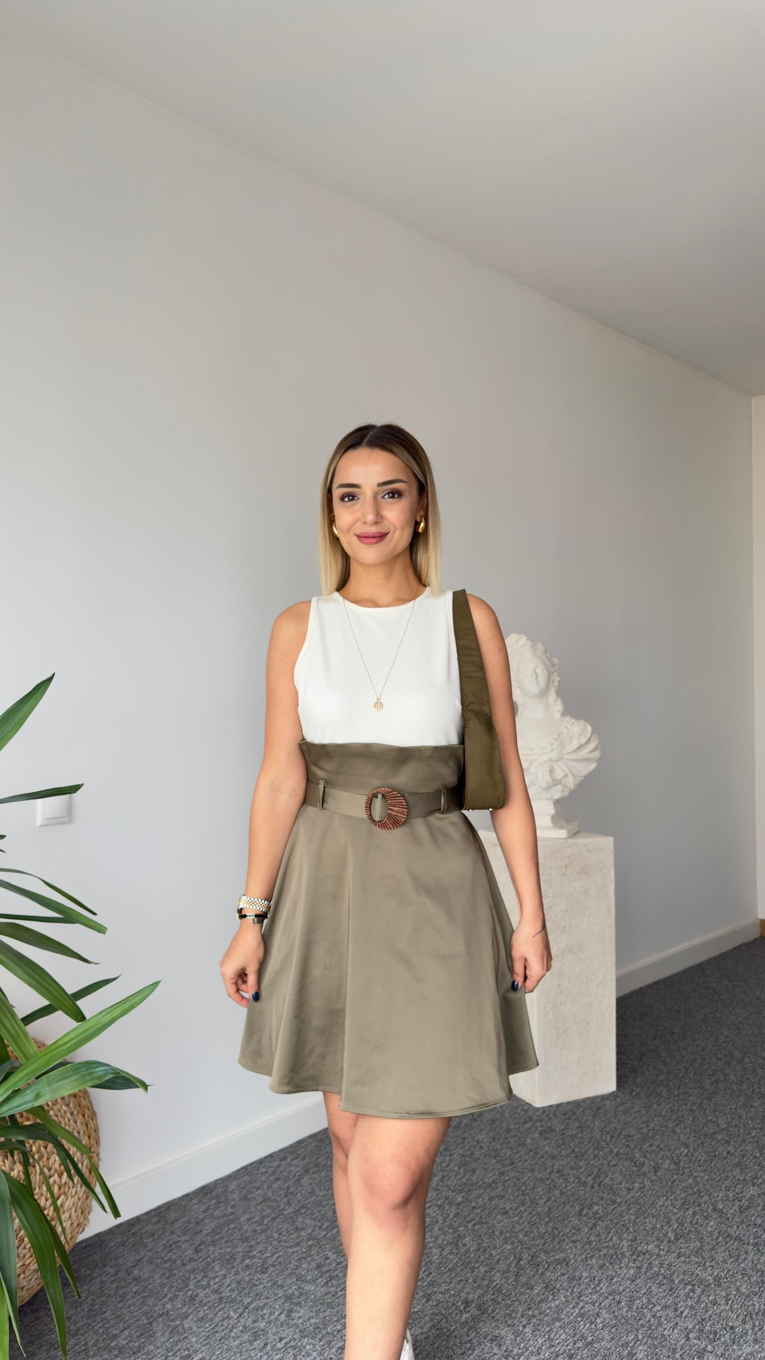 Rima Kemerli Tasarım Elbise