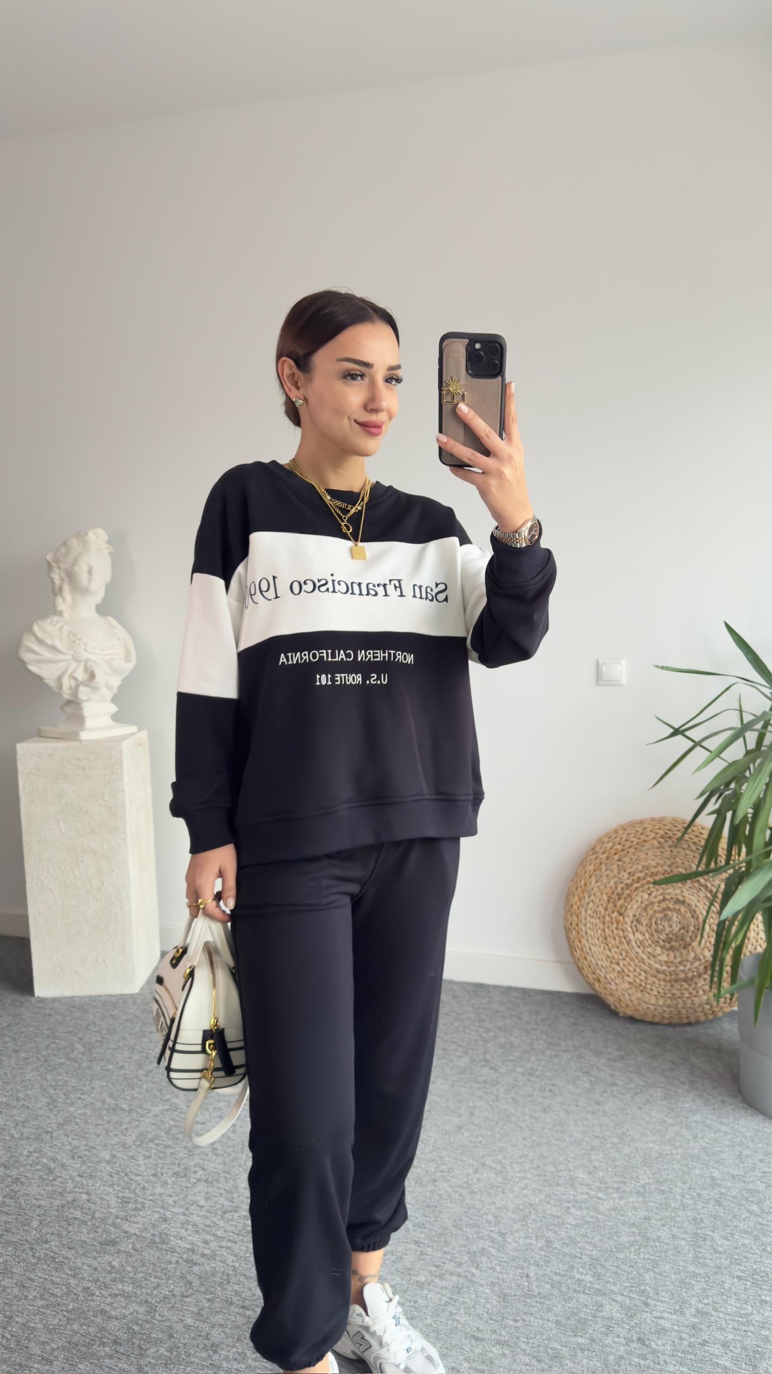 Zra Model Yazılı Eşofman Takımı