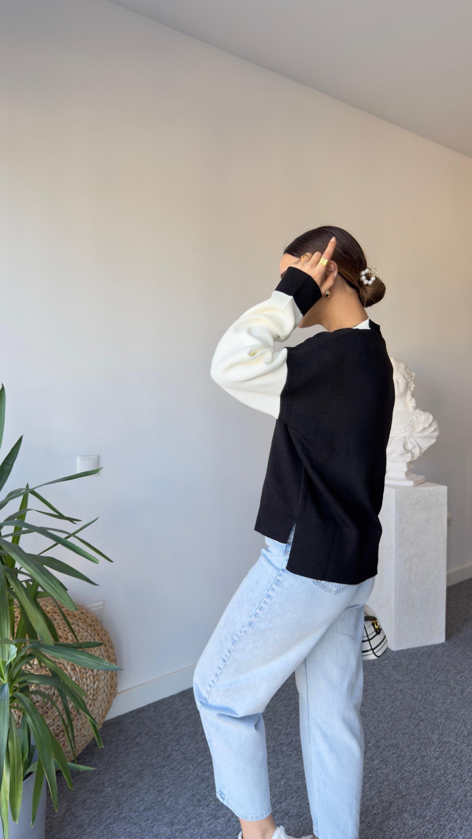 Rina Marka Model Çift Renk Hırka