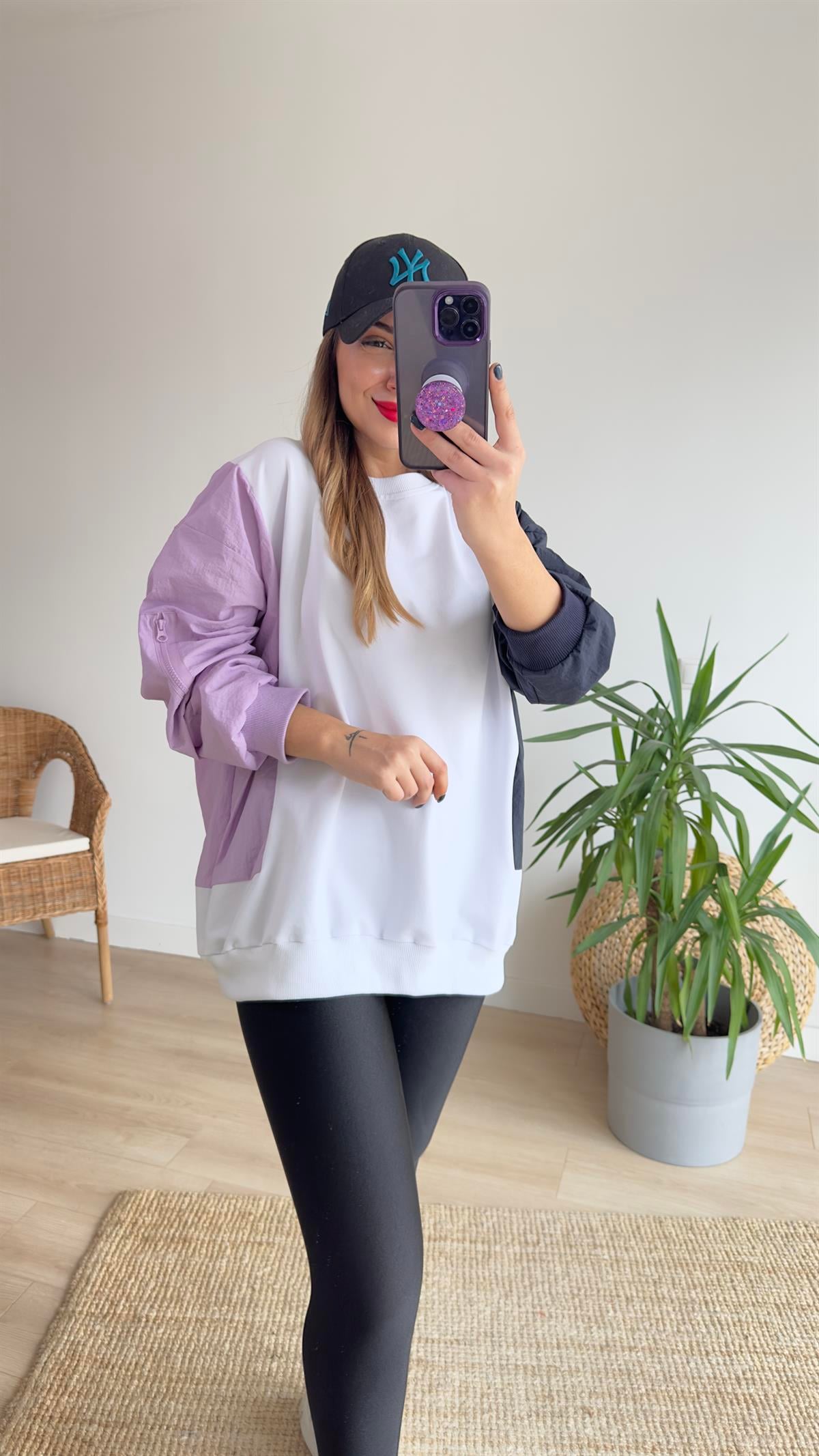 Marka Model Paraşüt Garni Sweat