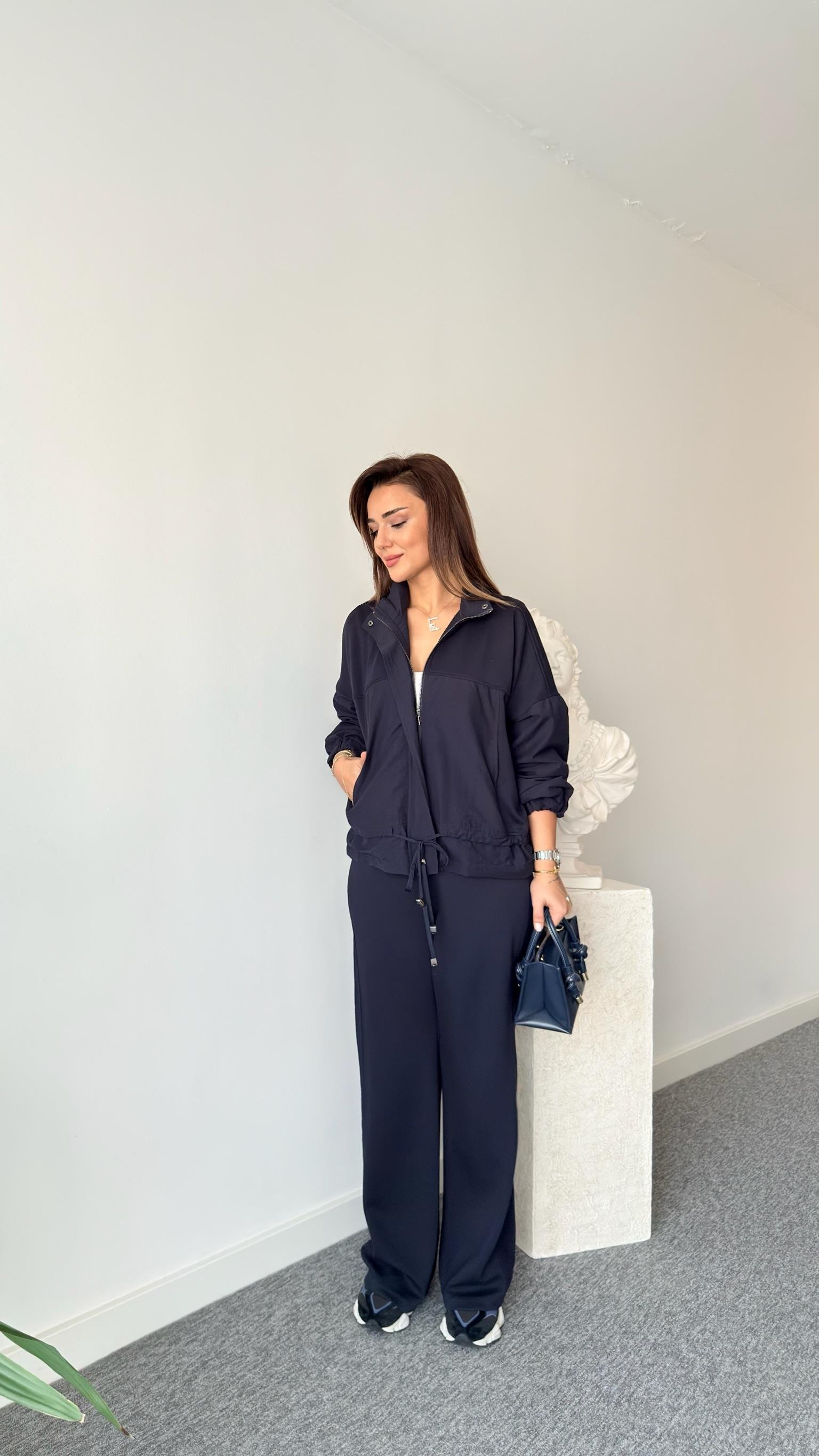 Lacivert Bois Garnili Marka Model Takım