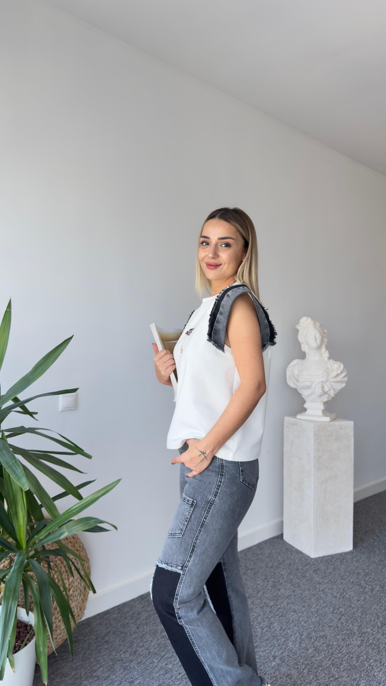 Elvin Kot Garni Antrasit Tasarım Takım