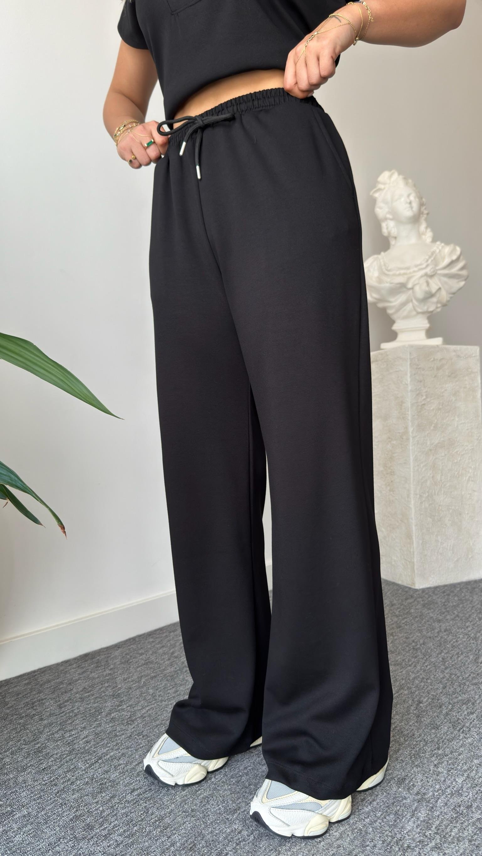 Siyah Risal Şal Yaka Takım