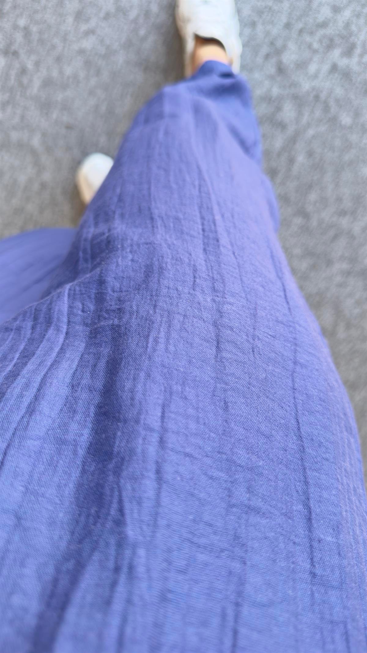 Weat Paça Pile Detay Lacivert Pantolon