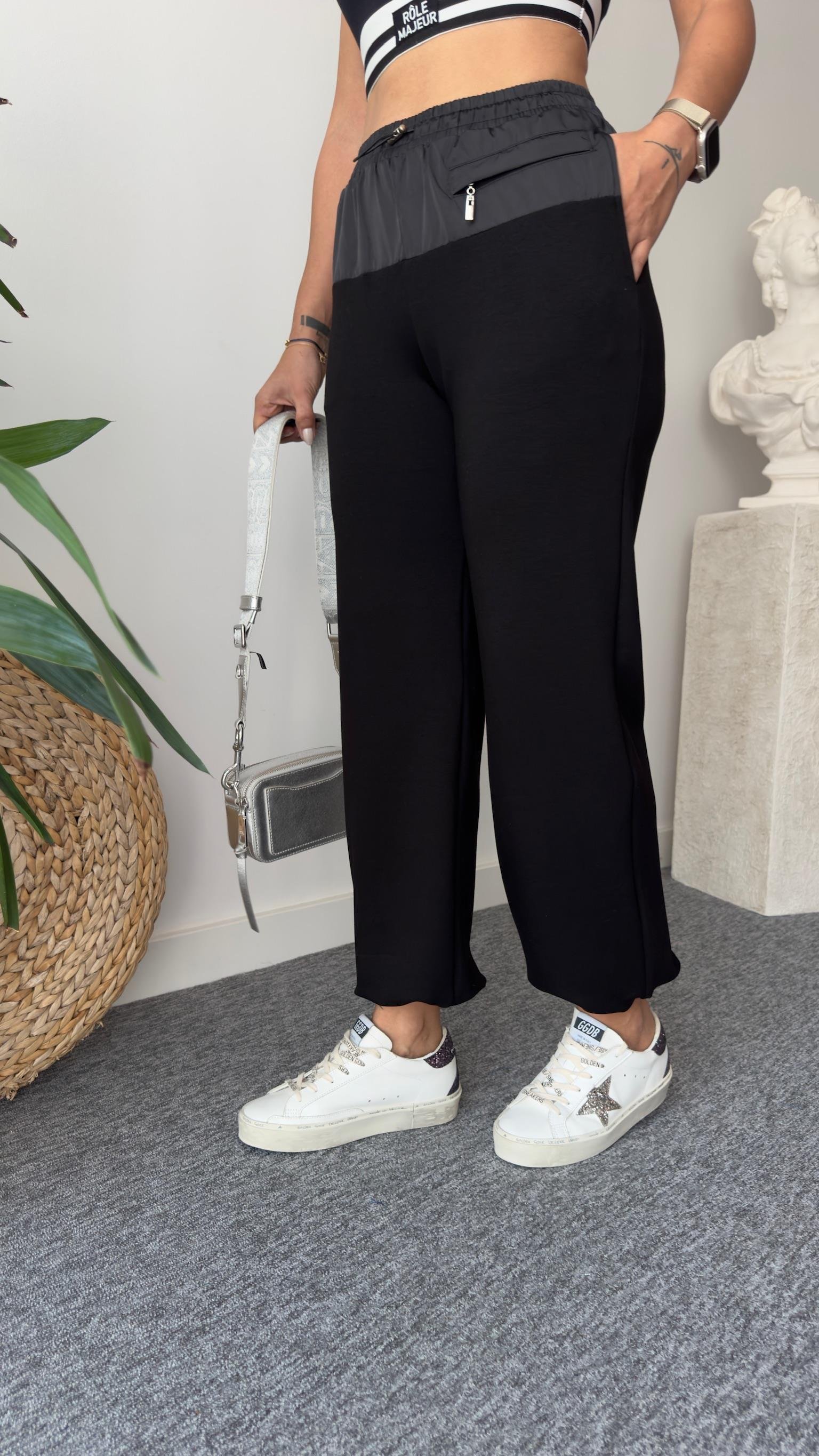 Zeya Tws Model Paraşüt Garnili Modal Pantolon