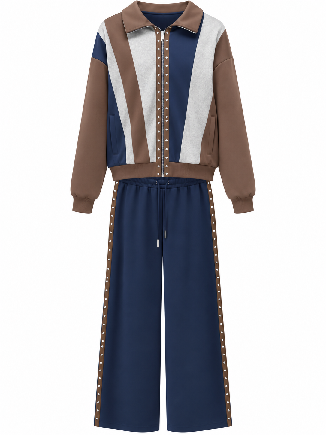 Tws Model Sim Şeritli Garnili Takım