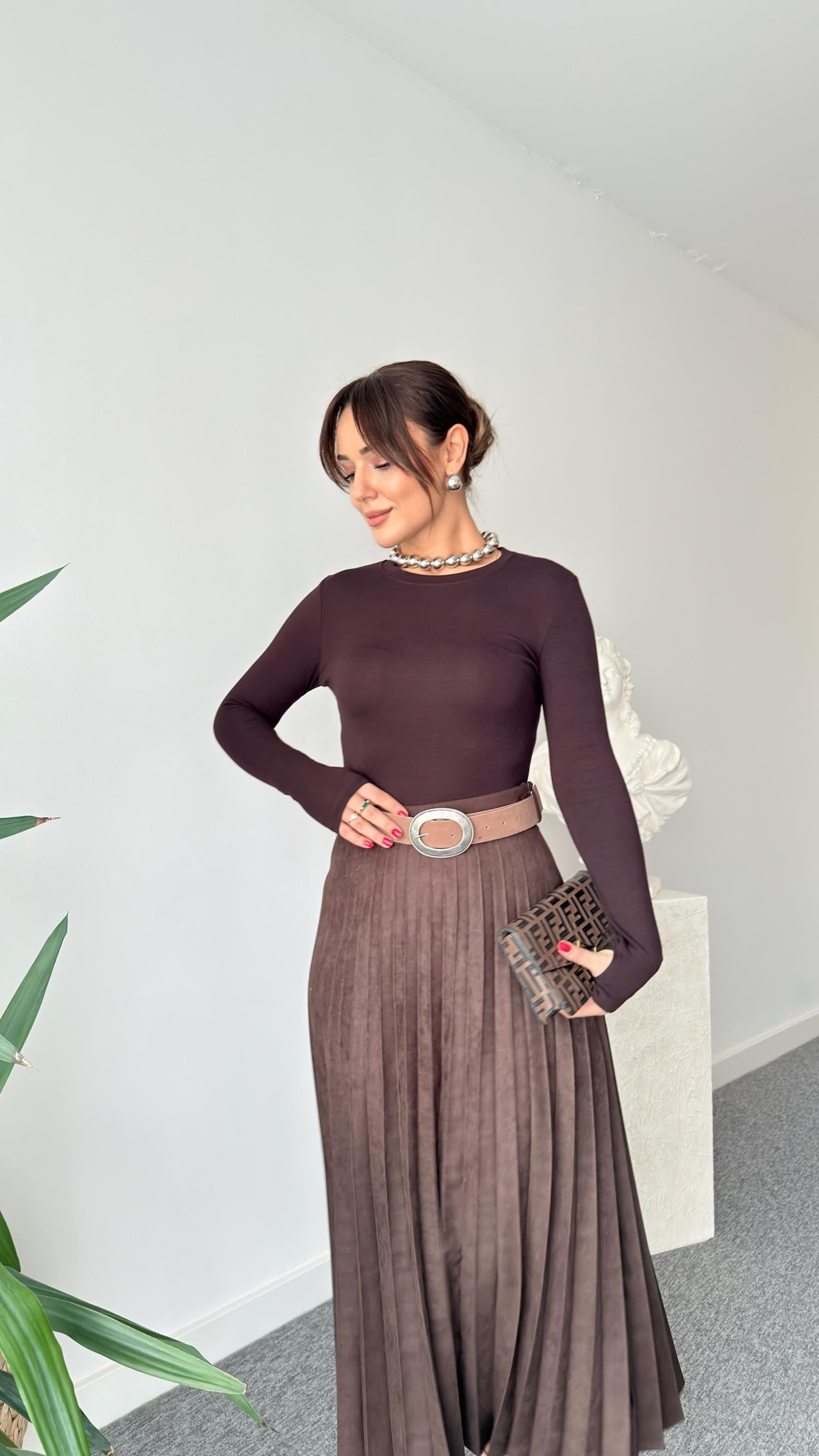 Kahve Parmak Geçmeli Oys Soft Body