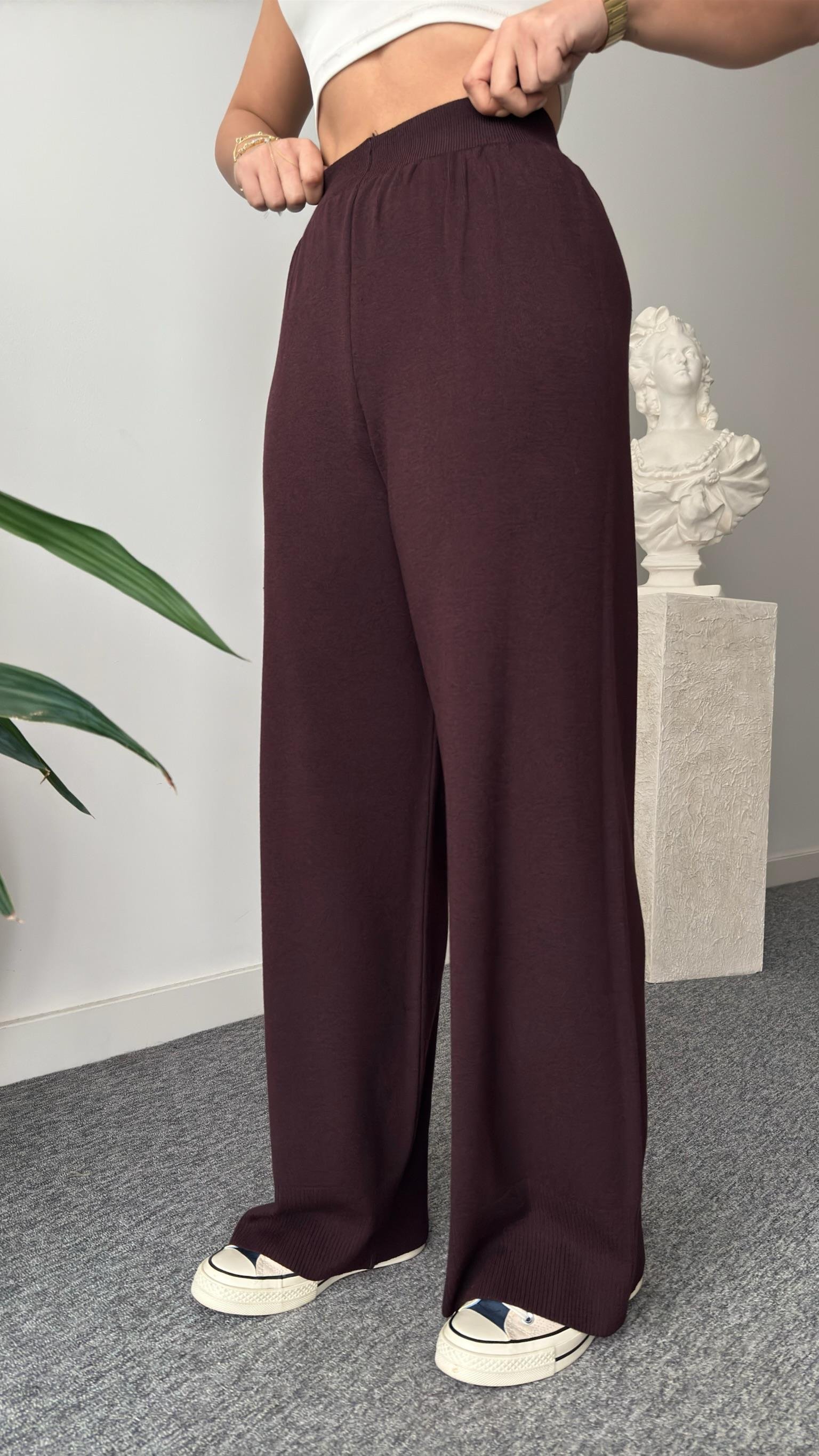 Bordo Çift Fermuarlı Oys Model Takım