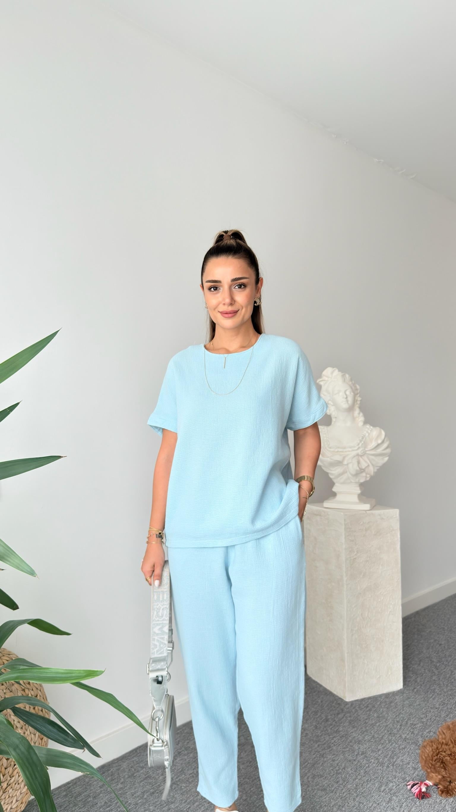 Mavi Jaker  Keten Salaş Takım