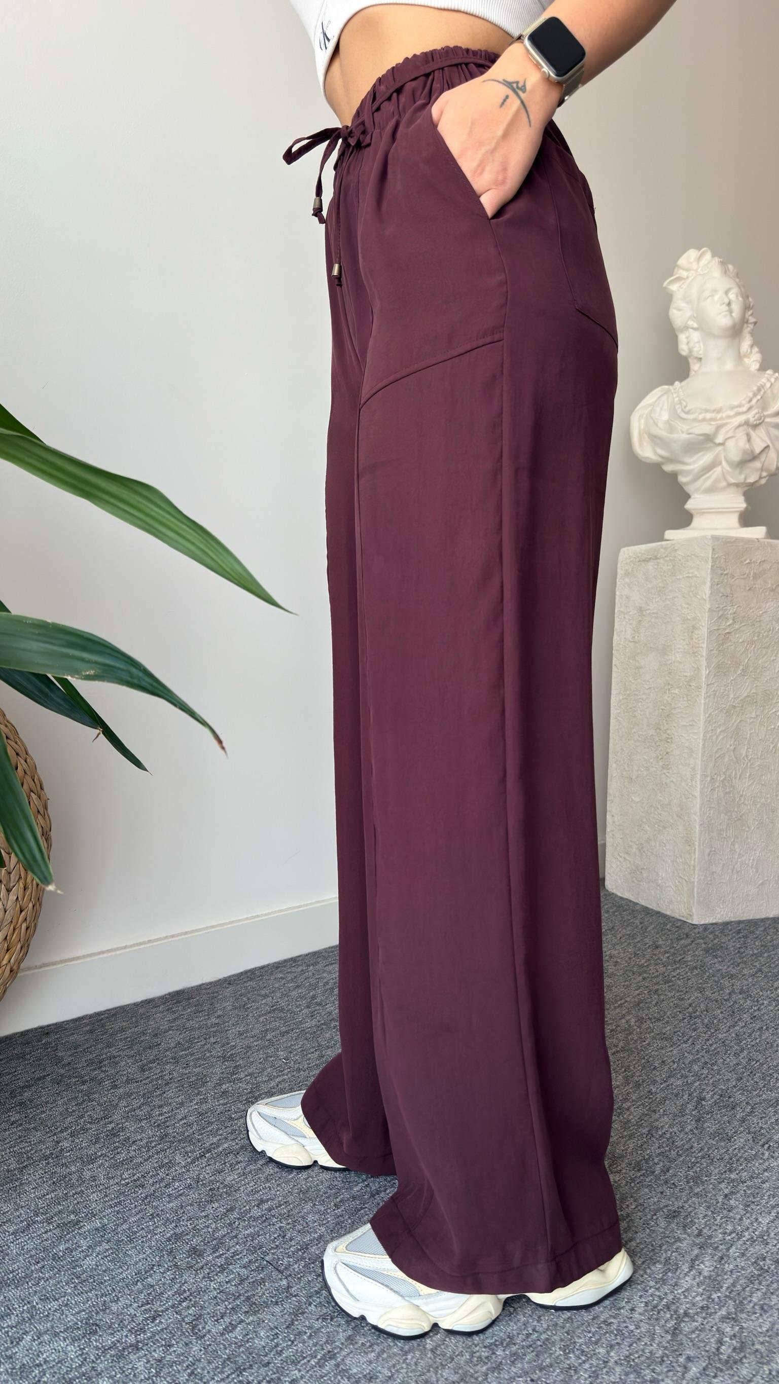 Bordo Gianni Tensel Pantolon