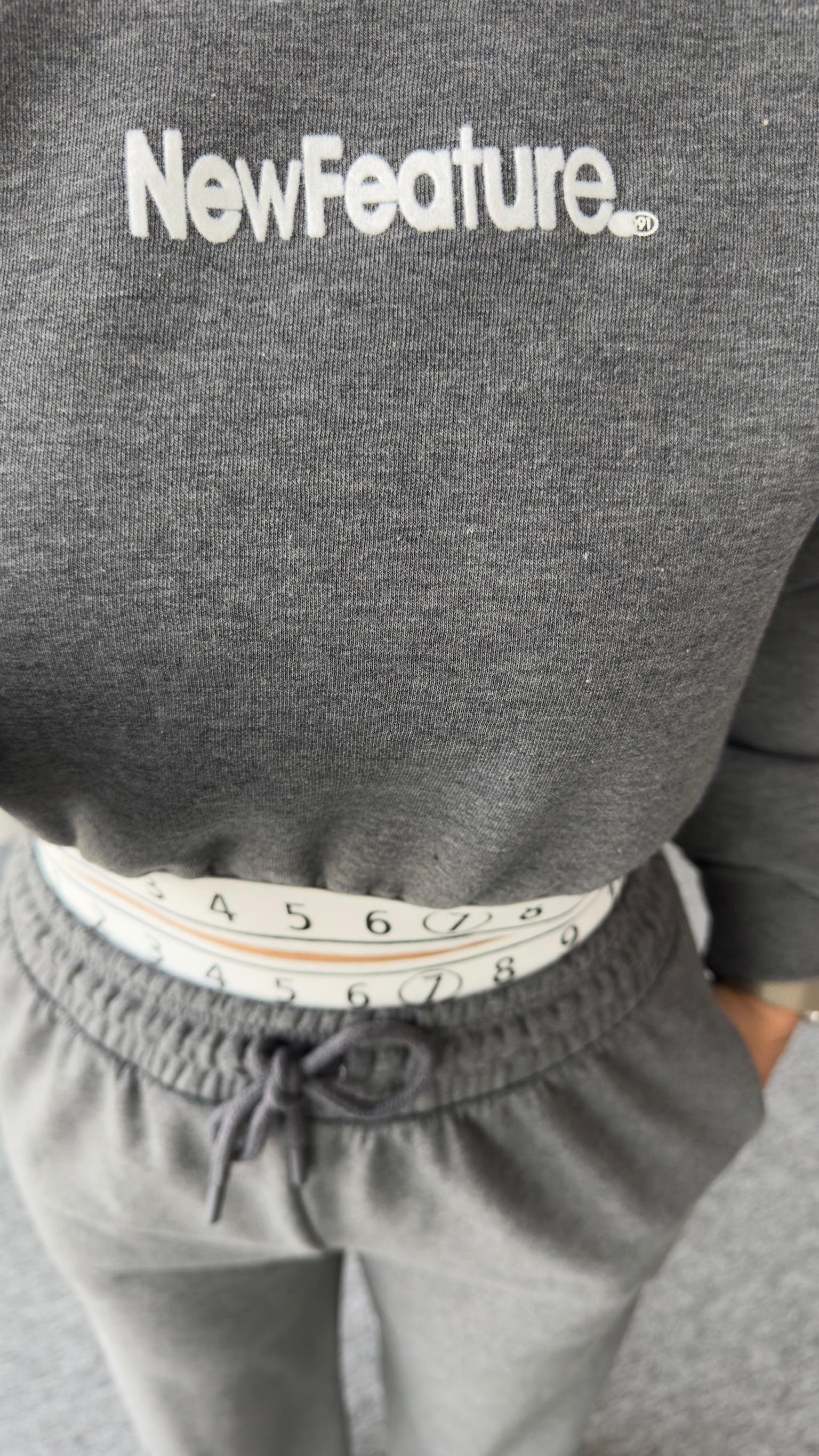 Linus Lastiği Numaralı Gri Eşofman Takımı