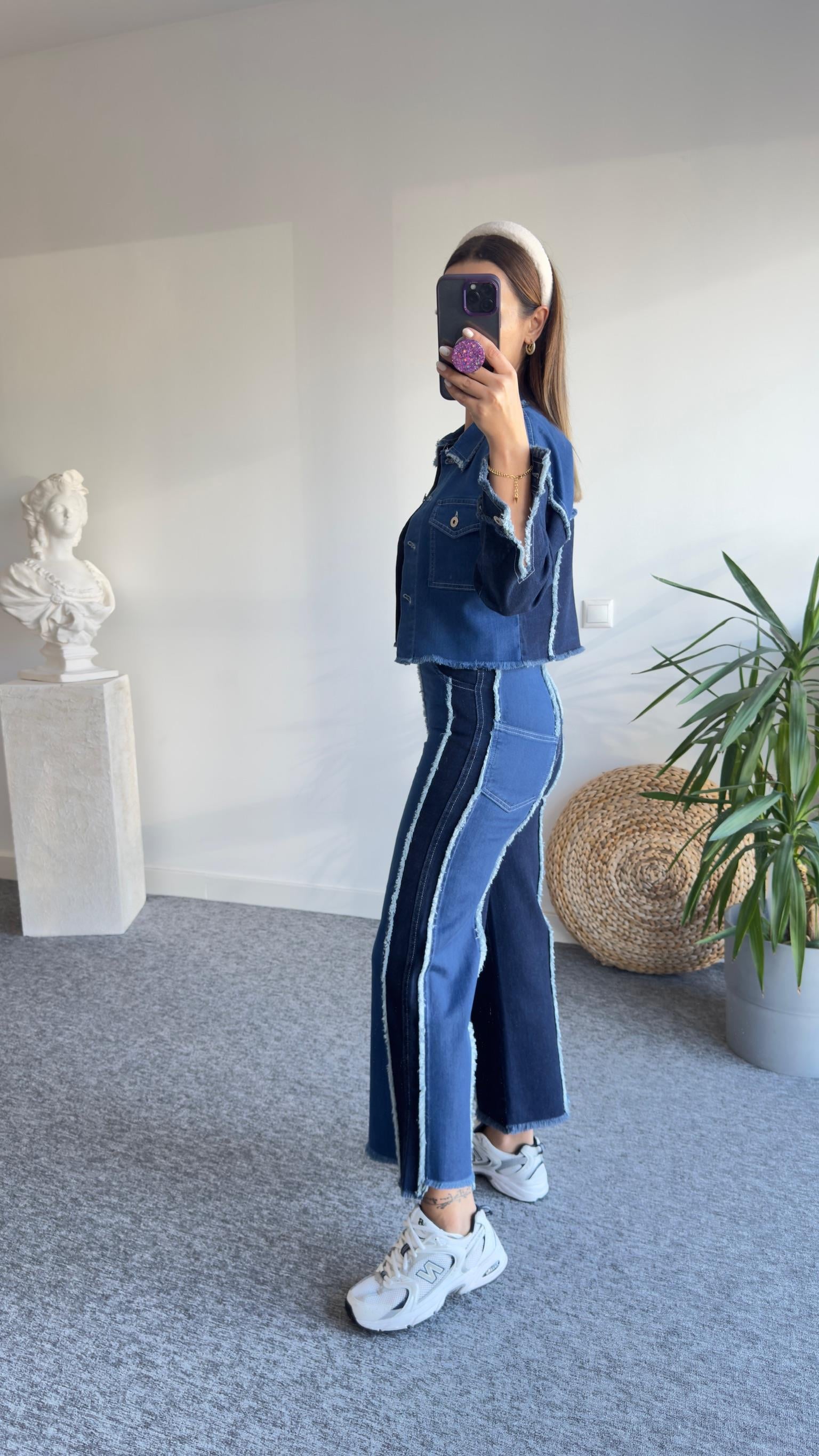 Parçalı Orj Model Jean Takım