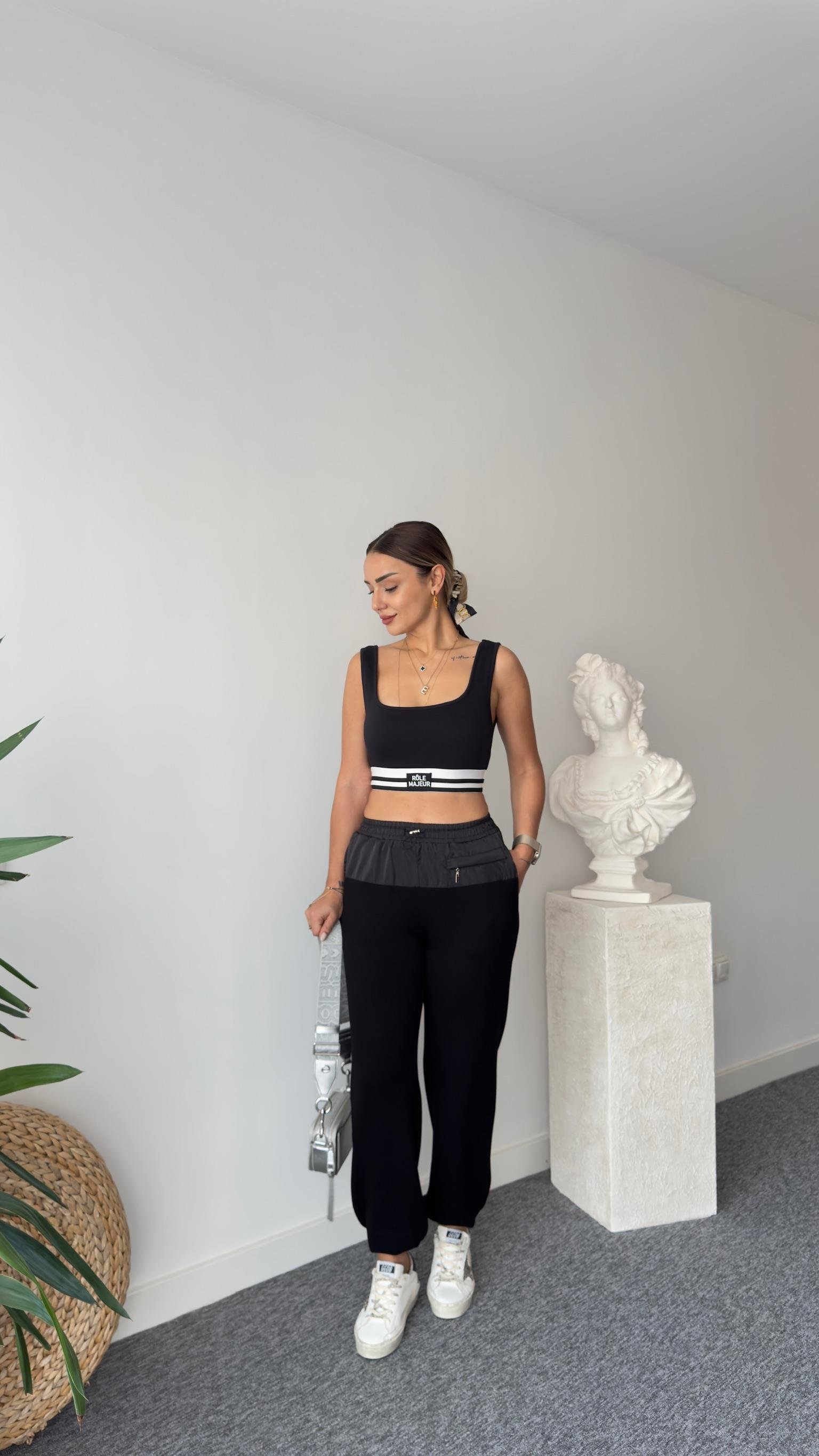 Zeya Tws Model Paraşüt Garnili Modal Pantolon