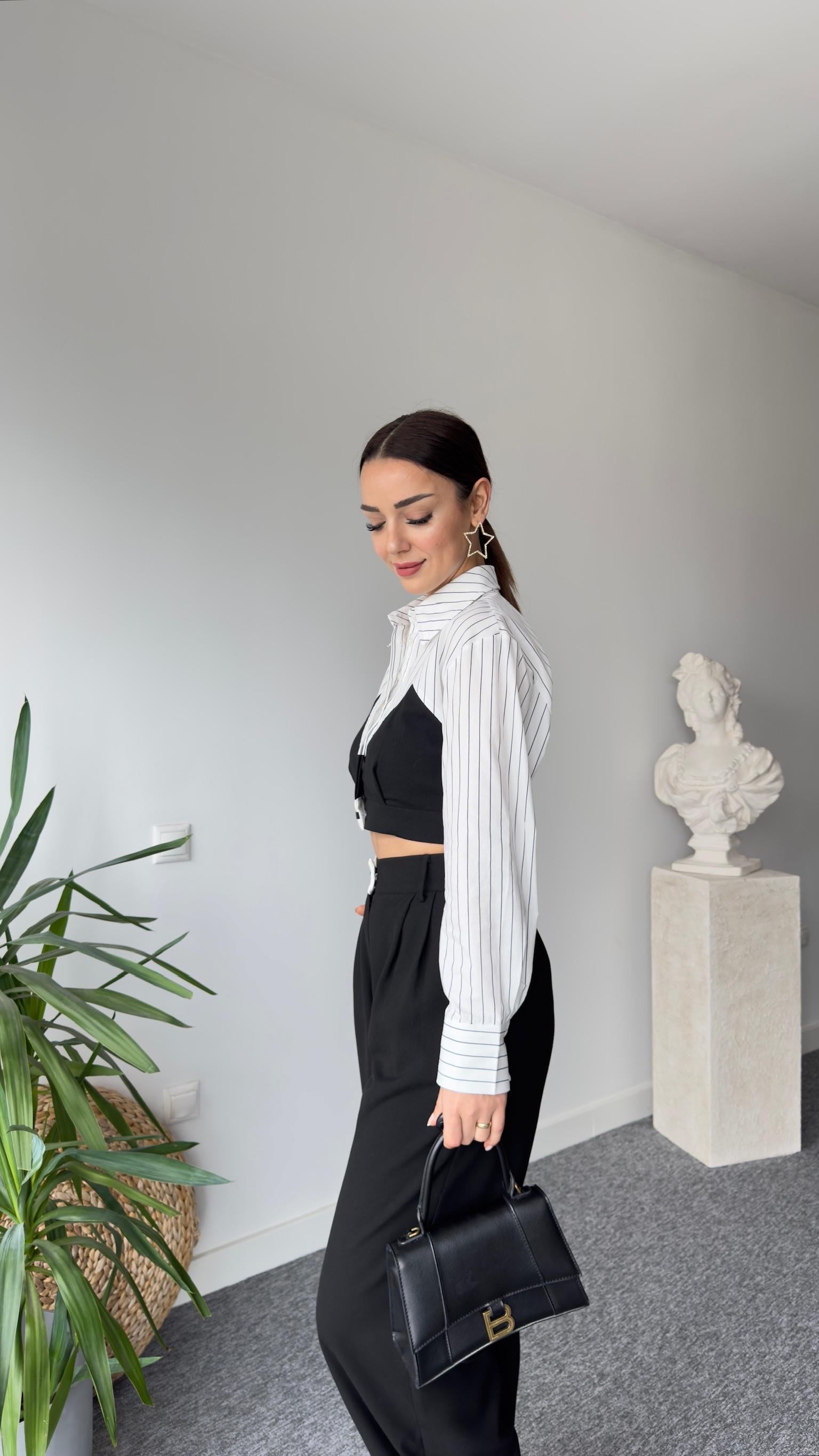 Tws Model Şerit Detay Gömlek