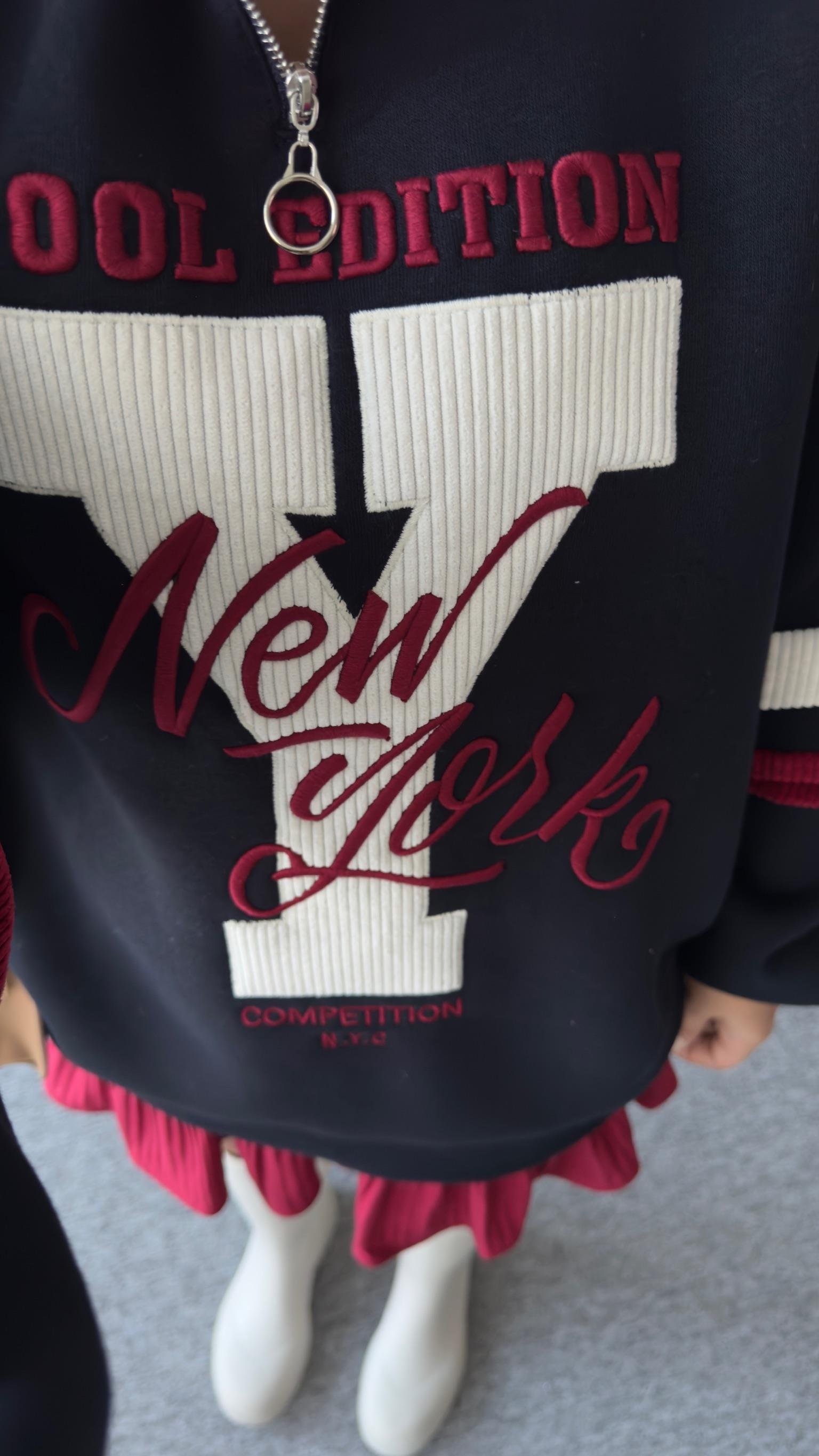 Cool Edıtıon Yarım Fermuarlı Sweatshirt