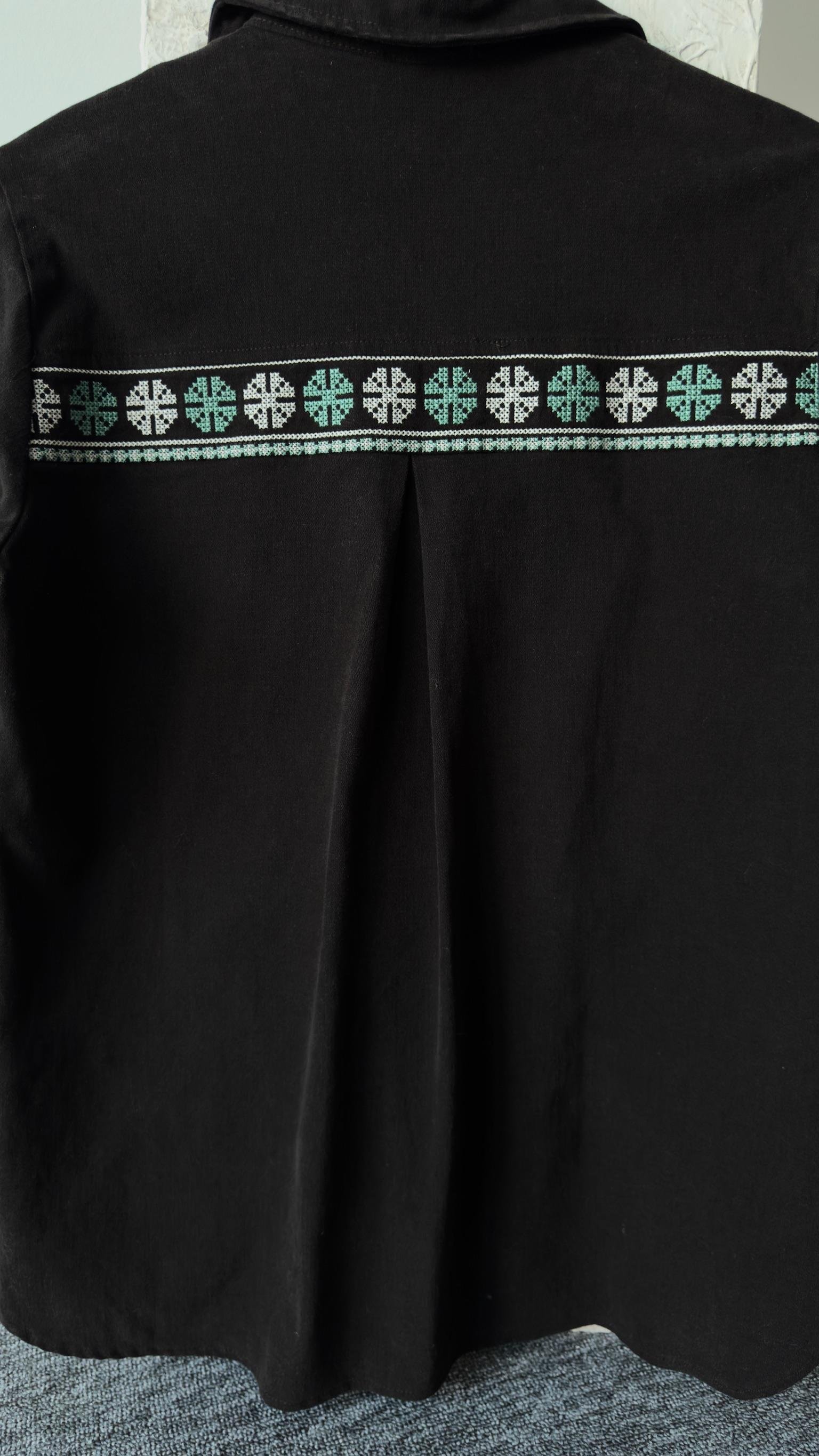 Nakış İşlemeli Gabardin Ceket