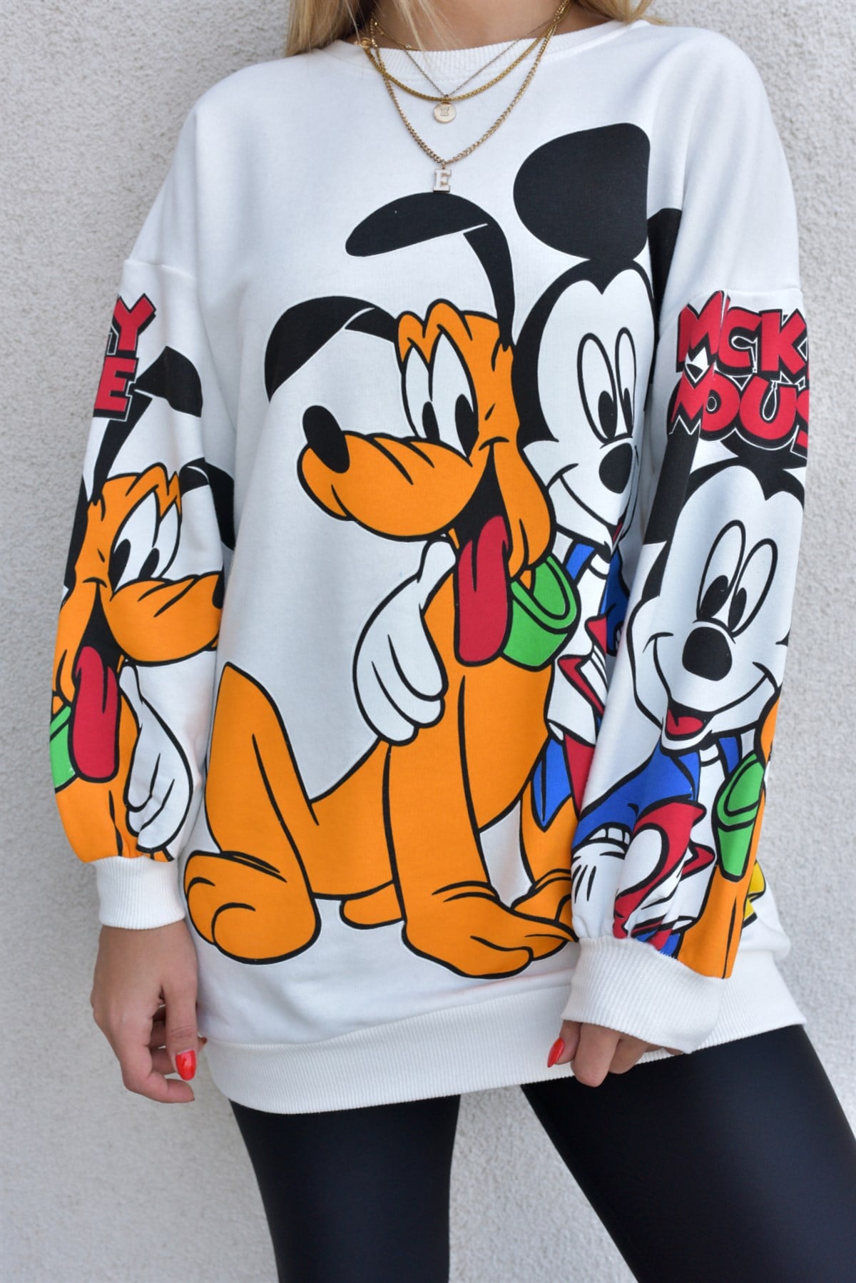 Karakter Baskılı Sweatshirt